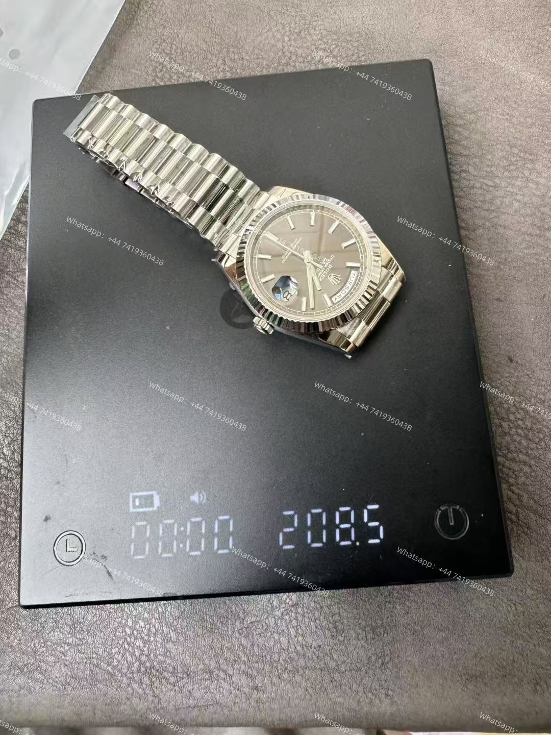 Rolex Day-Date m228239-0060 Gray dial President bracelet 3255 Movement 209g (40mm) Best Super Clone