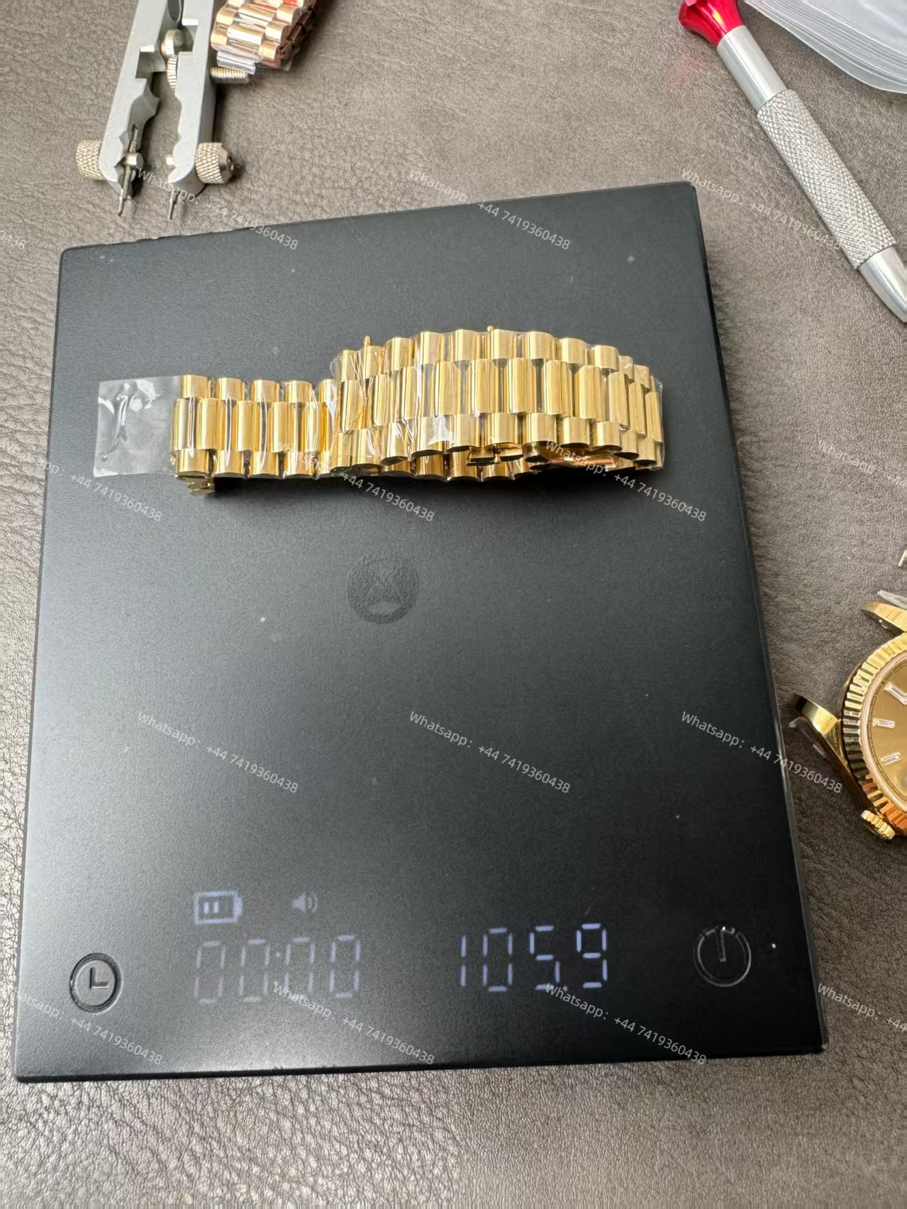 Rolex Day-Date m228238-0005 Gold Diamond Dial Presidential bracelet 3255 Movement 209g (40mm) Best Super Clone