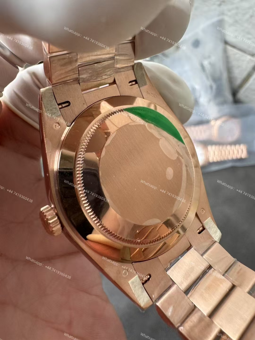 Rolex Day-Date m228235-0053 Rose gold Chocolate-colored dial  President bracelet 3255 Movement 209g (40mm) Best Super Clone