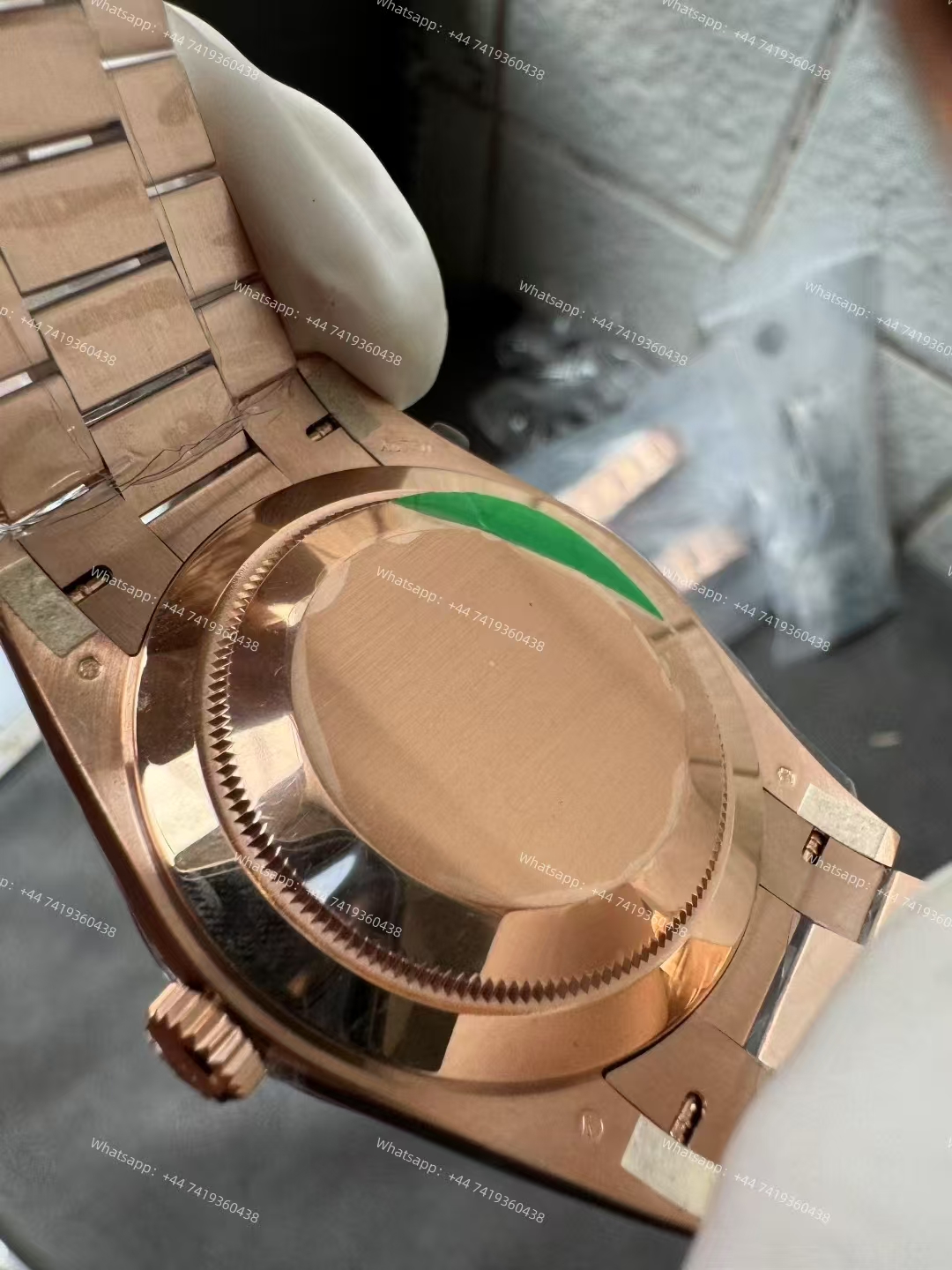 Rolex Day-Date m228235-0001 Rose gold dial Presidential bracelet 3255 Movement 209g (40mm) Best Super Clone