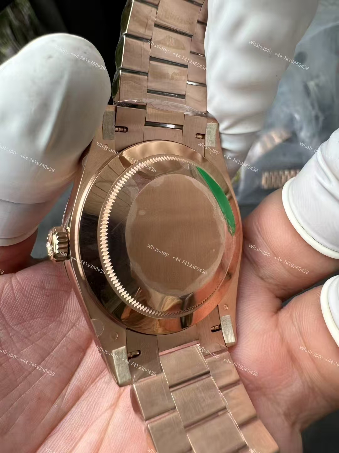 Rolex Day-Date m228235-0032 Rose gold White dial Presidential bracelet 3255 Movement 209g (40mm) Best Super Clone