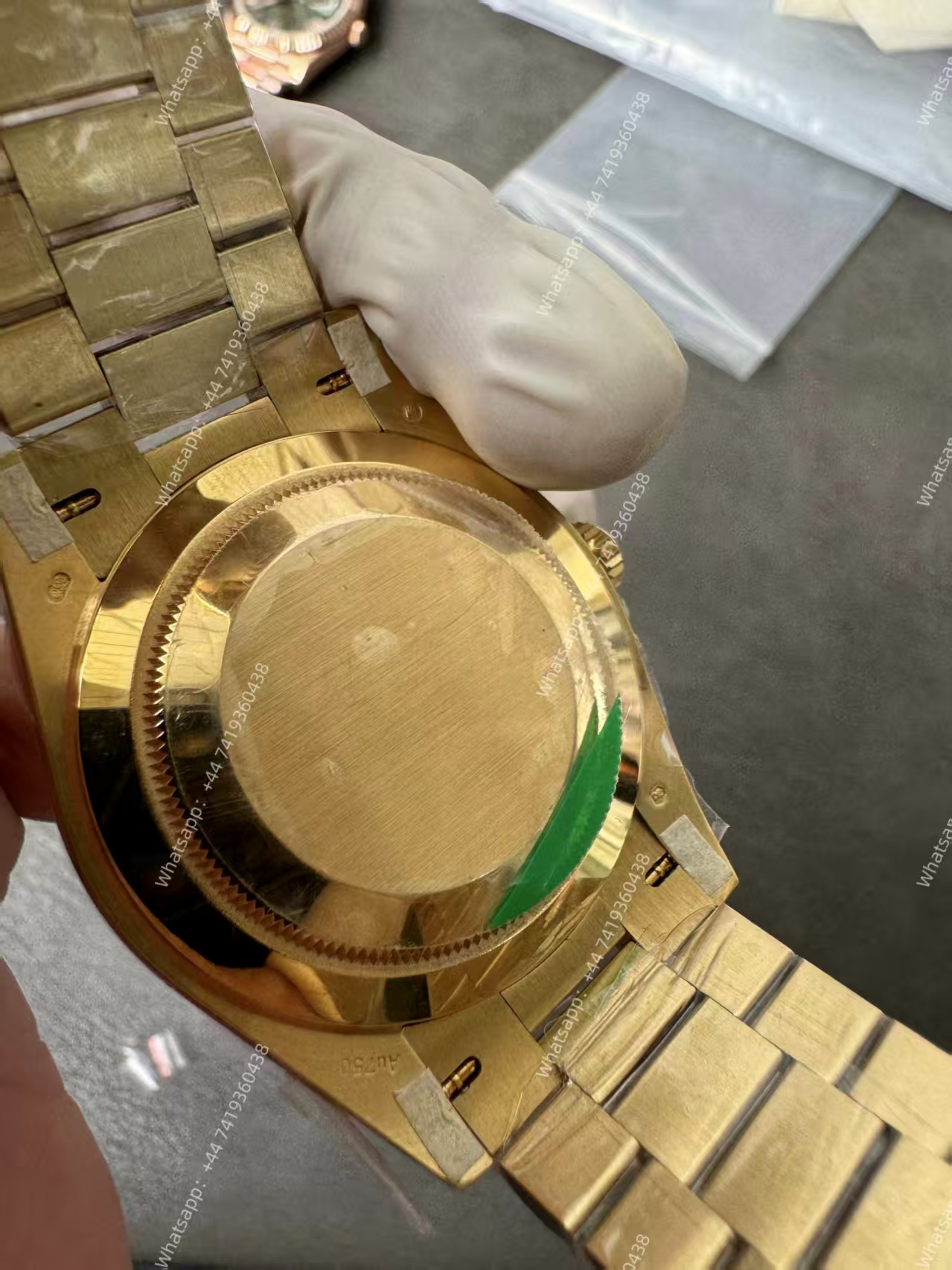 Rolex Day-Date m228238-0005 Gold Diamond Dial Presidential bracelet 3255 Movement 209g (40mm) Best Super Clone