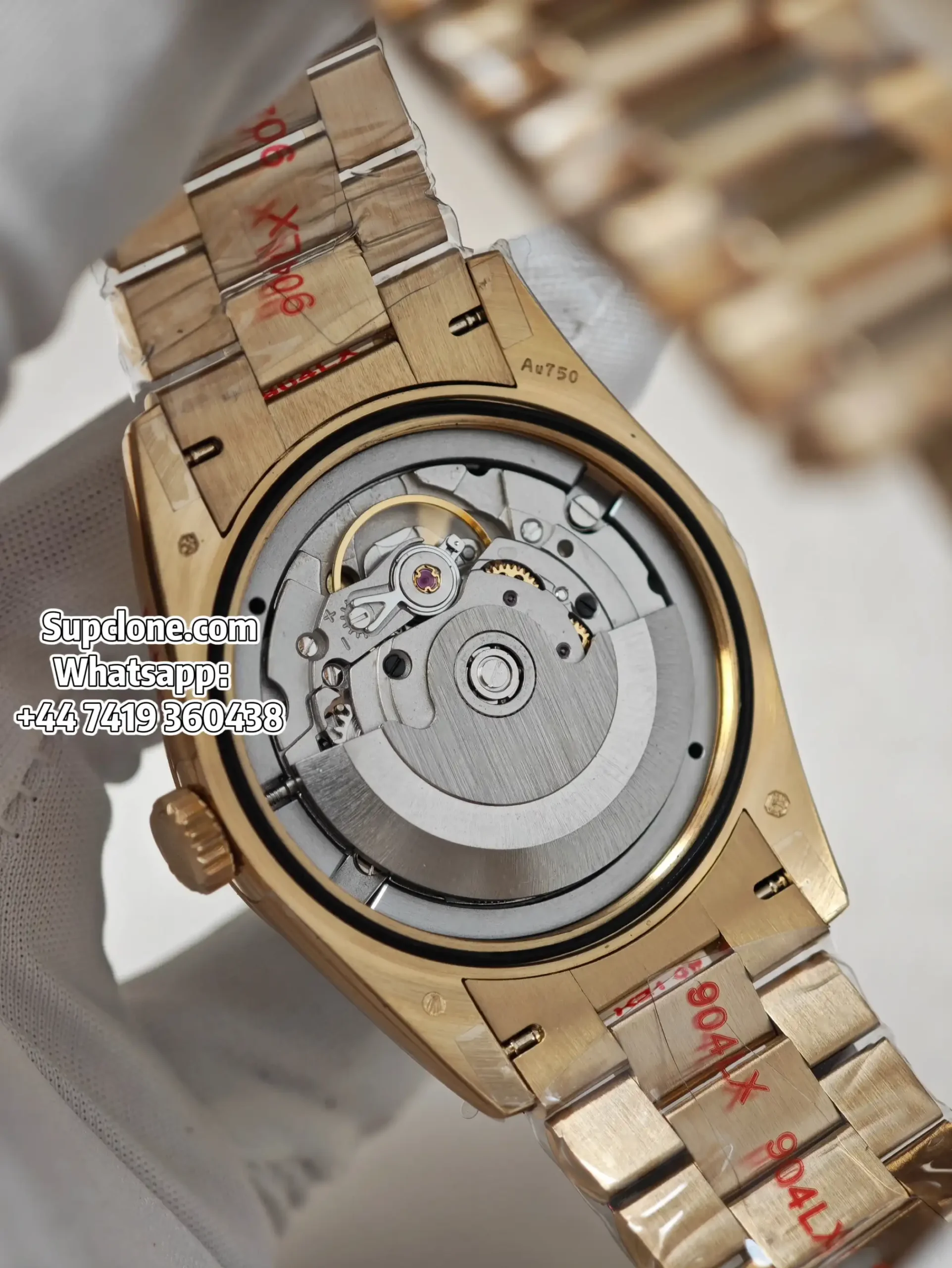 Rolex Super Clone Watches Day Date 18K Gold Gradient Green Diamond Dial 36mm m128238-0069 (10) Rolex Super Clone Watches Day Date 18K Gold Gradient Green Diamond Dial 36mm m128238-0069