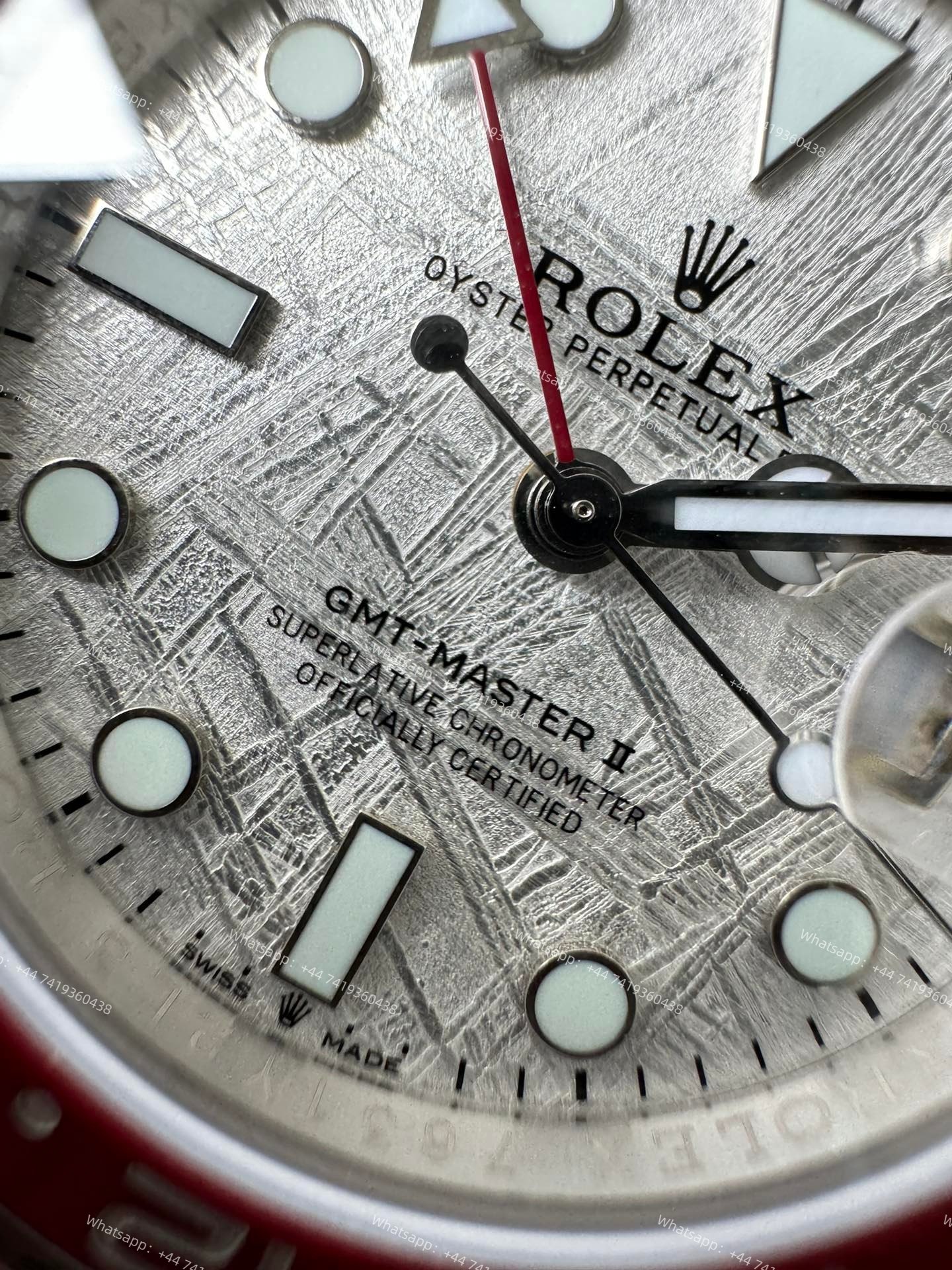 Rolex Pepsi GMT Master II M126710blro Jubilee 3285 Movement Best Super Clone （Custom meteorite dial version）