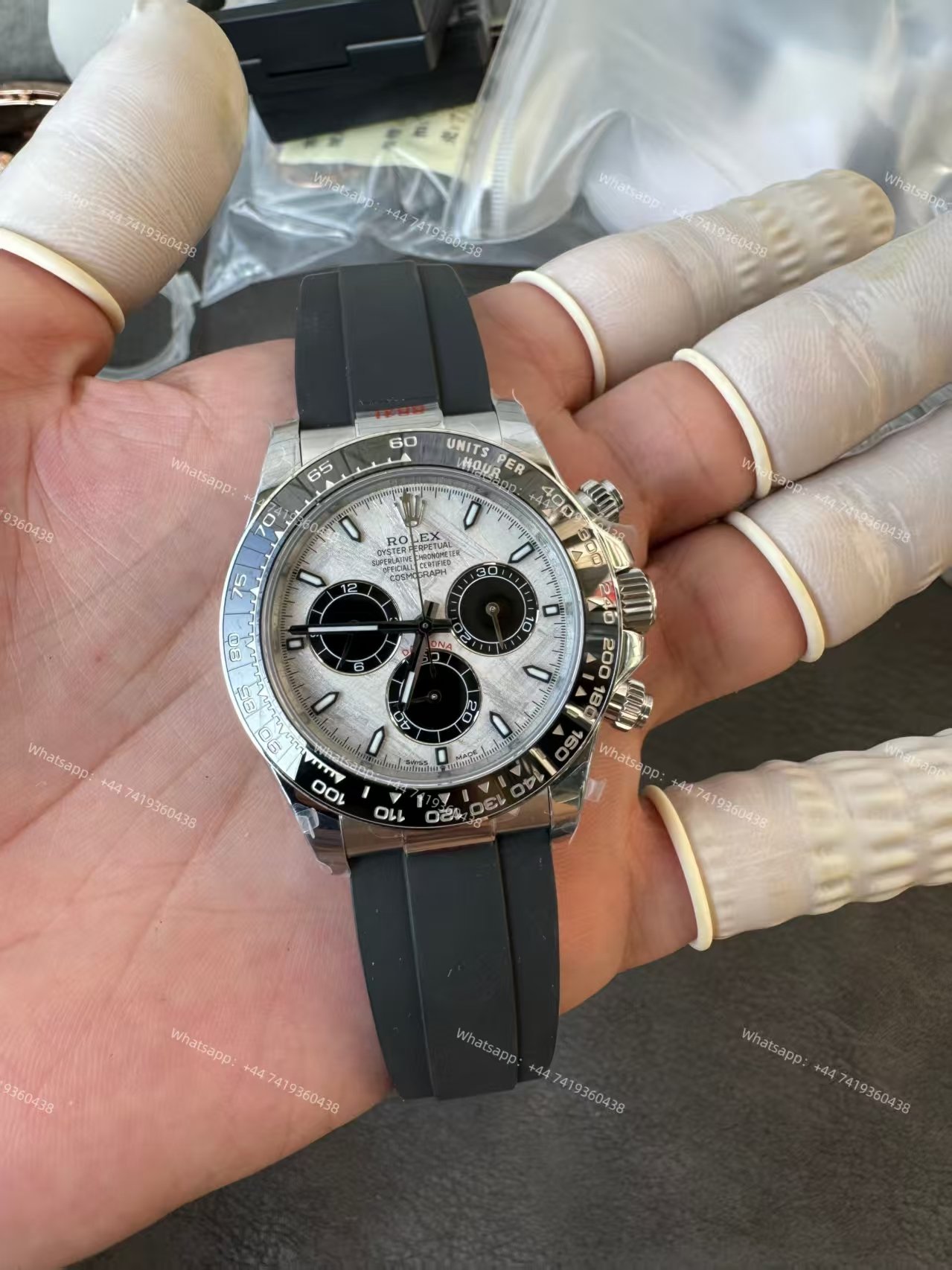 Rolex Super Clone Daytona M126519LN-0007 Meteorite Dial  4131 Movement