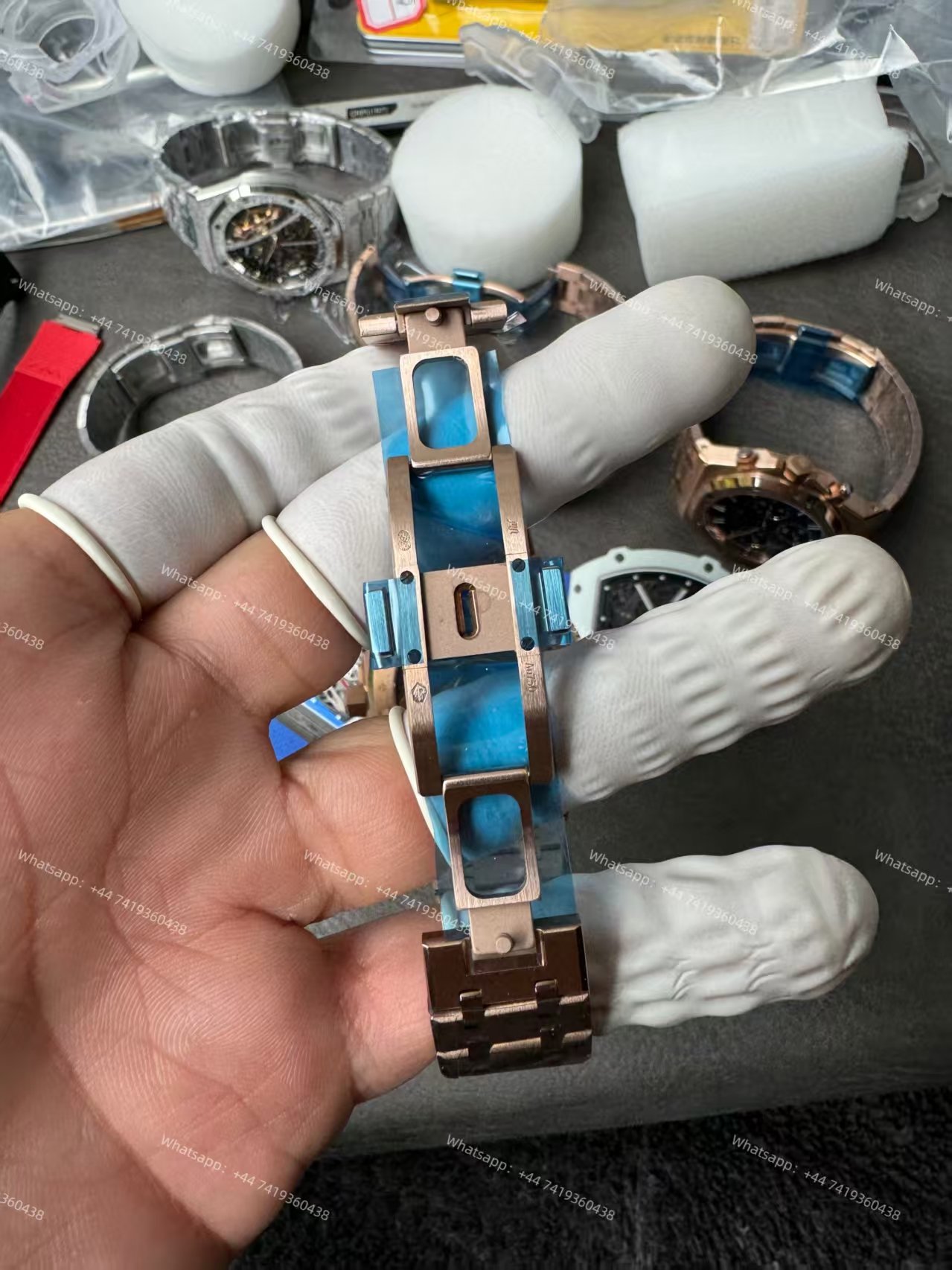 Audemars Piguet Super Clone Royal Oak Rose Gold Black dial 26240 Chronograph 41mm Cal.4401