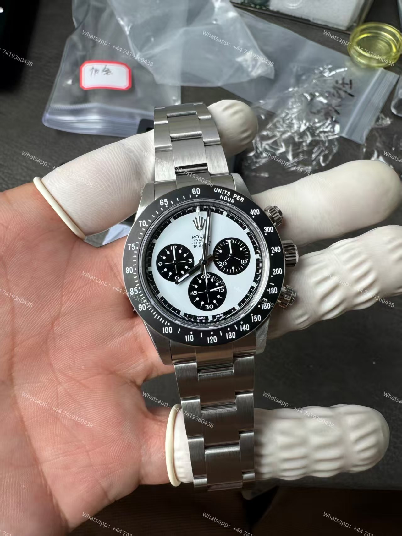 Rolex Daytona 116500 Customization Blaken Paul Newman 4130 Movement Best Super Clone