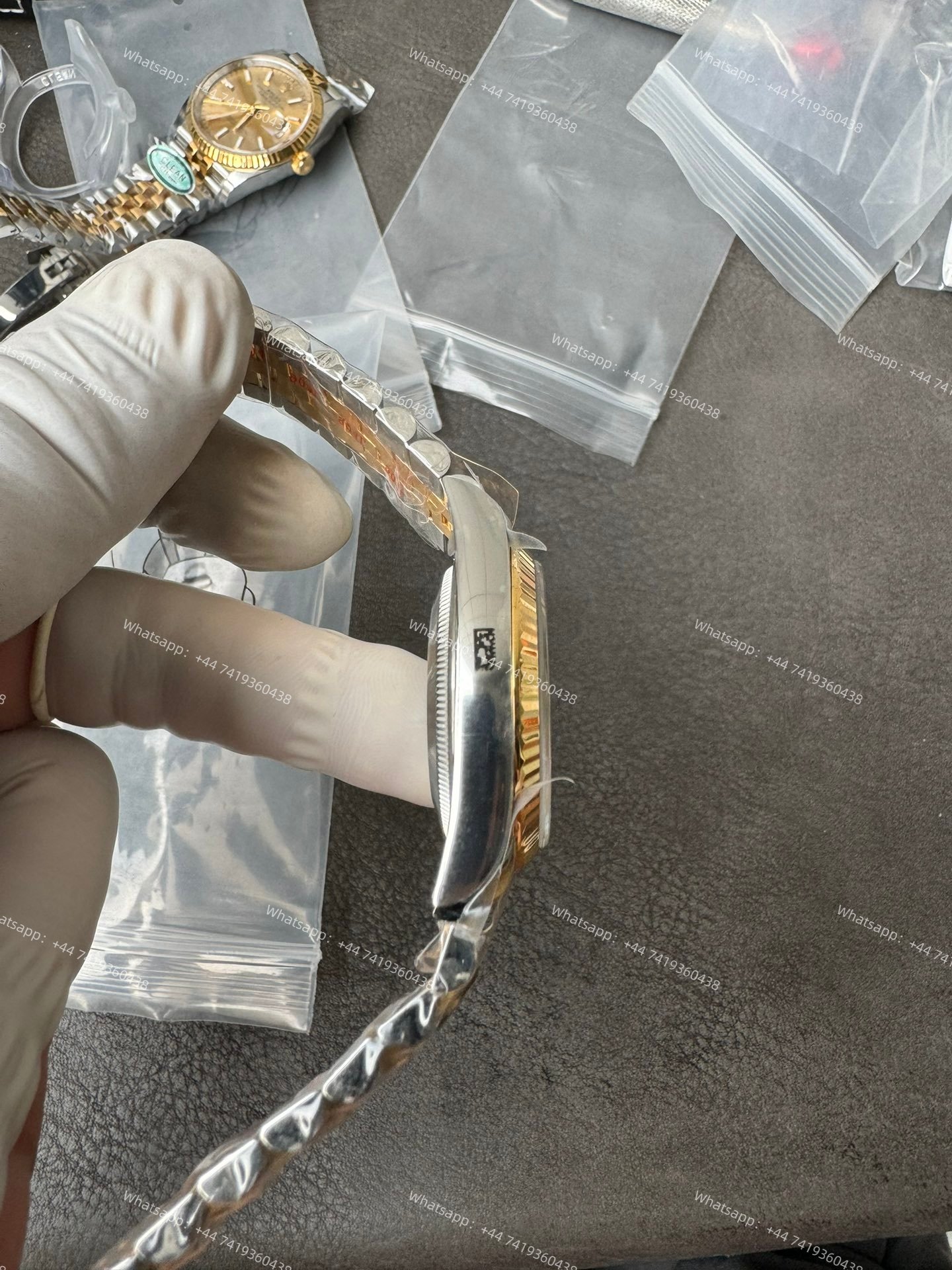 Rolex Datejust M126233-0035 1:1 Replica Gray Roman Dial Jubilee 36MM 3235 Movement Super Clone Watch