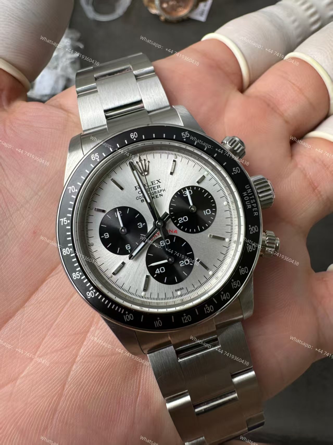 Rolex Daytona 116500 Panda Customization Blaken Paul Newman 4130 Movement Best Super Clone