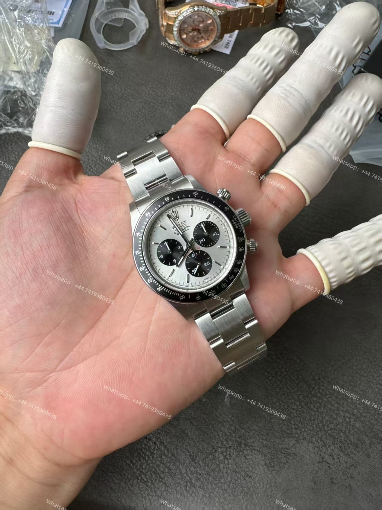 Rolex Daytona 116500 Panda Customization Blaken Paul Newman 4130 Movement Best Super Clone