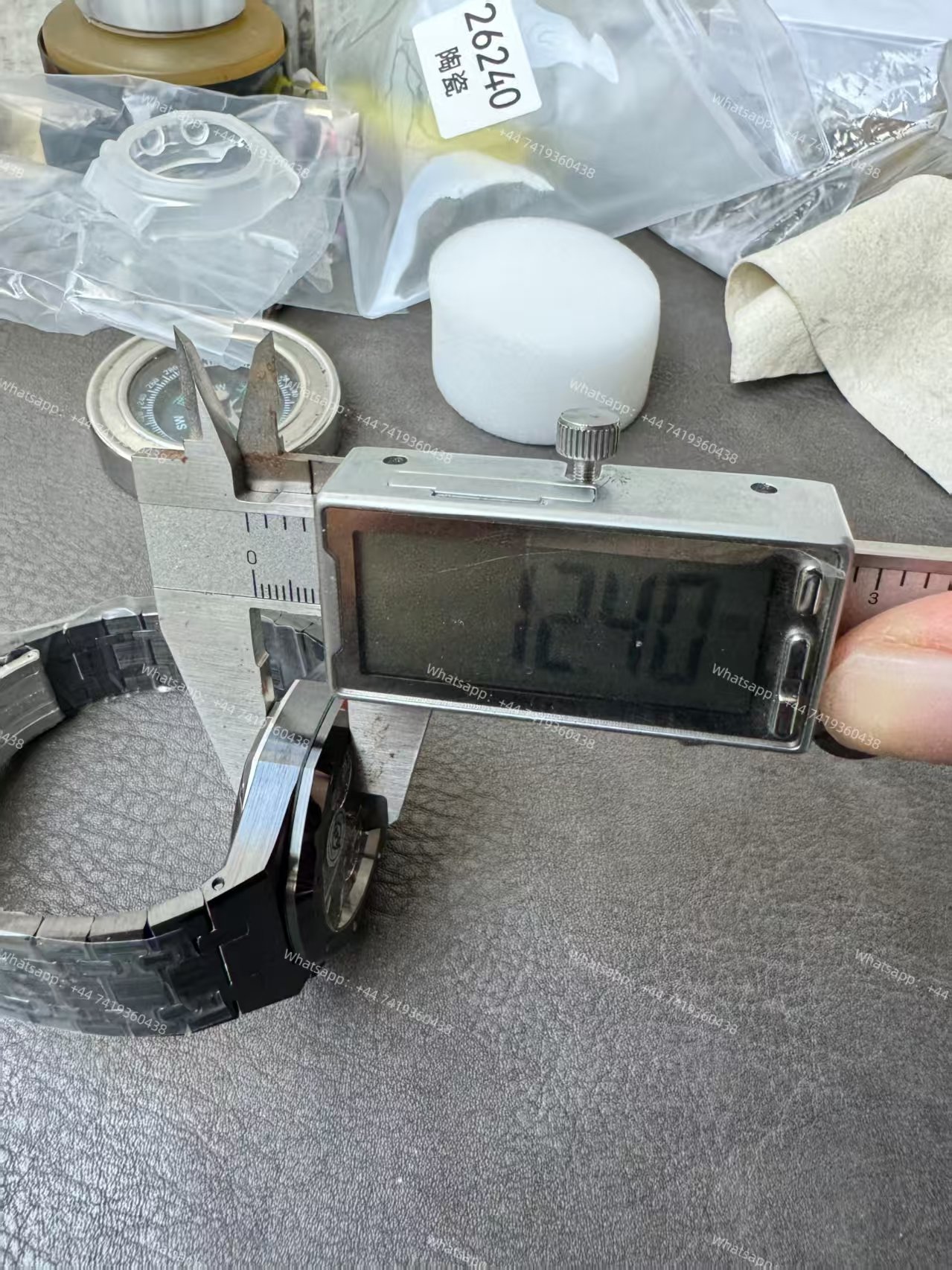 Audemars Piguet Super Clone Royal Oak Ceramic Black Dial 26240 Chronograph 41mm Cal.4401