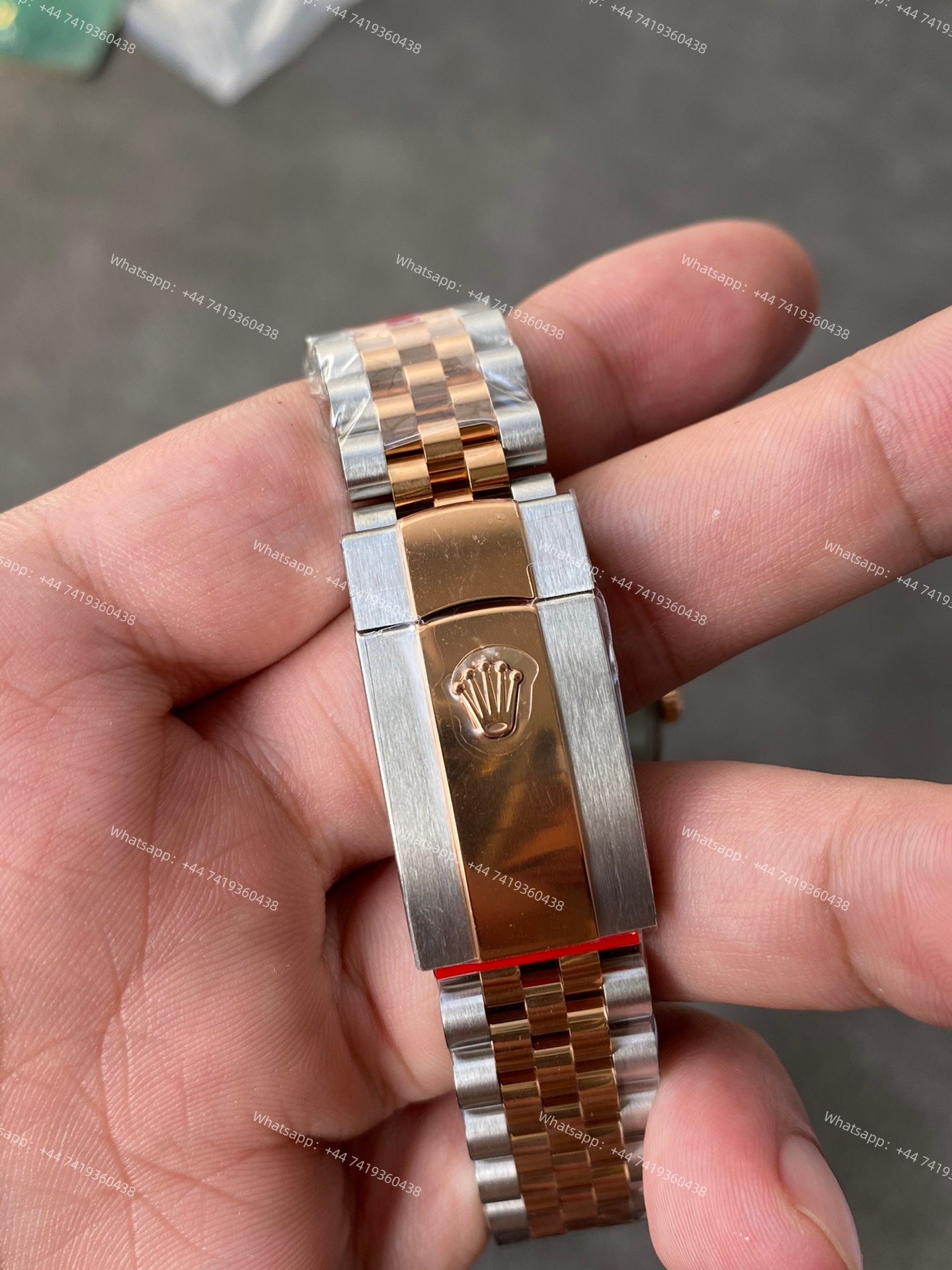 Rolex Datejust M126331-0018 1:1 Replica Water Ripple Rose Gold Silver Dial Jubilee 41MM 3235 Movement Super Clone Watch