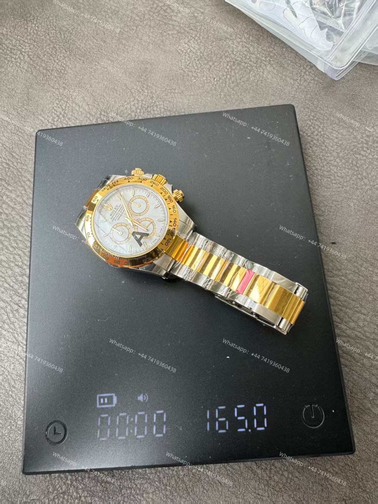 Rolex Super Clone Daytona M126503-0001 White Dial Two-Tone 4131 Movement