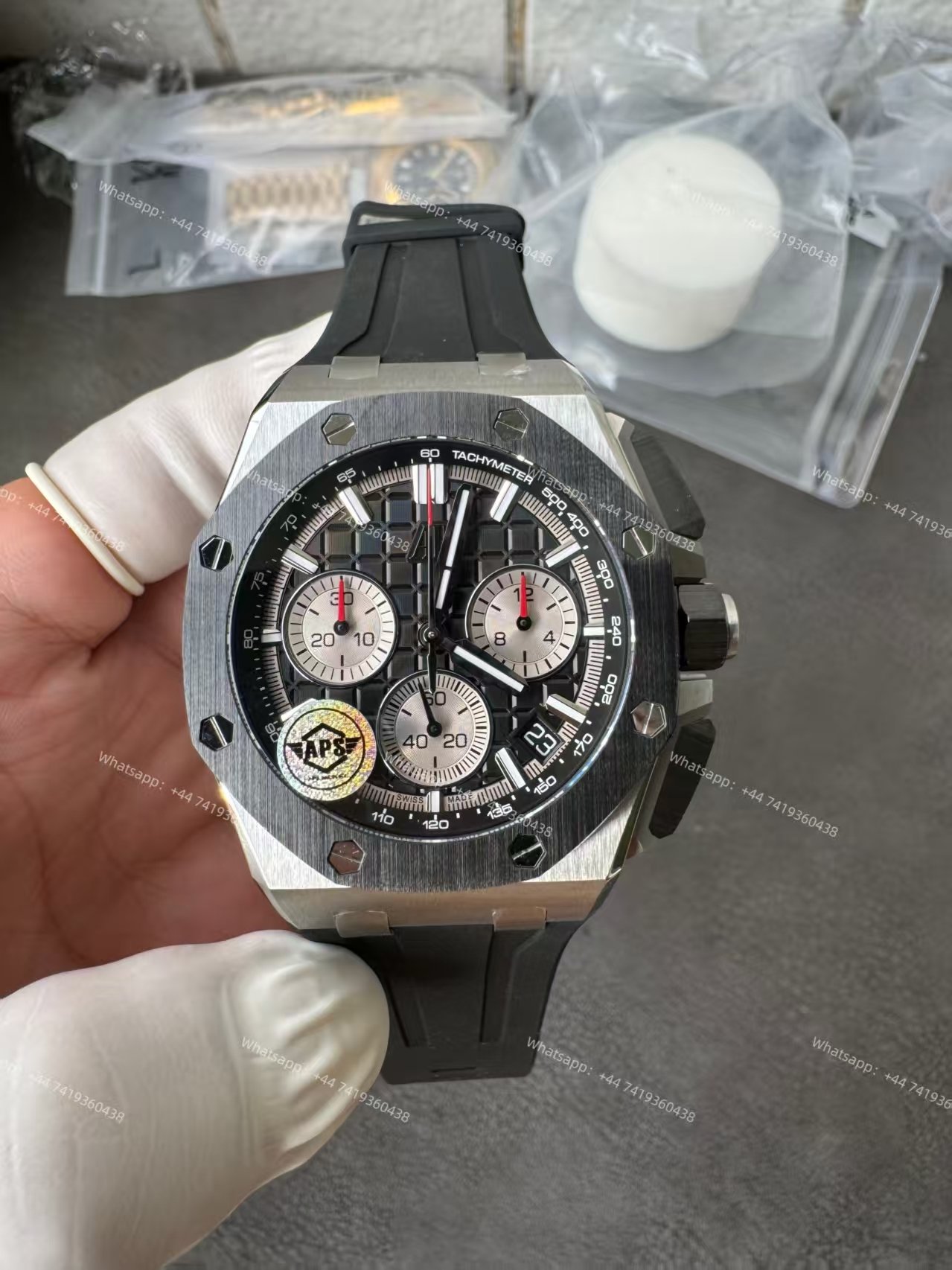 Audemars Piguet Super Clone Royal Oak Offshore Black Dial 26420 Chronograph 43mm