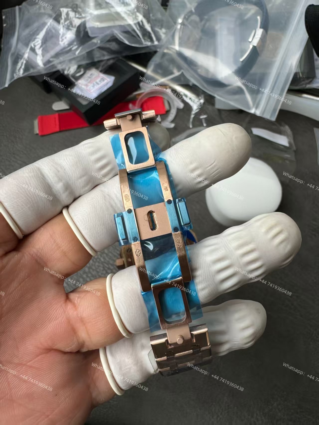 Audemars Piguet Super Clone Royal Oak Rose Gold White Dial 26240 Chronograph 41mm Cal.4401