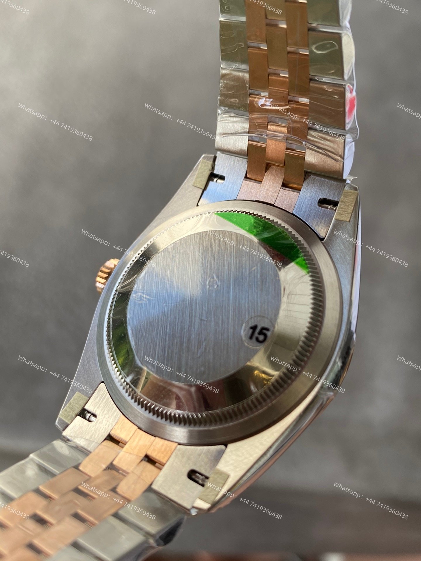 Rolex Datejust M126231-0029 1:1 Replica Rose Gold Roman Gray Dial Jubilee 36MM 3235 Movement Super Clone Watch