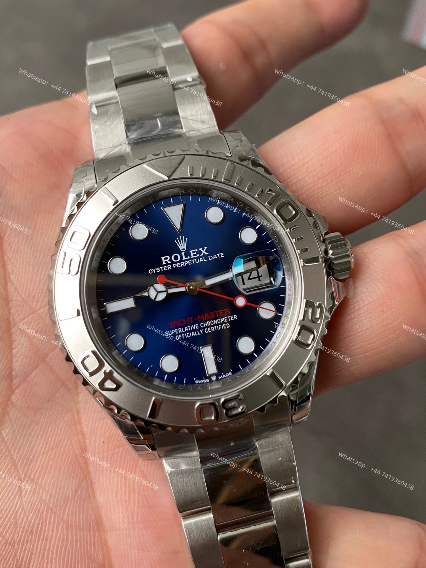 Rolex Yacht-Master M126622-0002 1:1 Replica Blue Dial 40MM 3235 Movement Super Clone Watch
