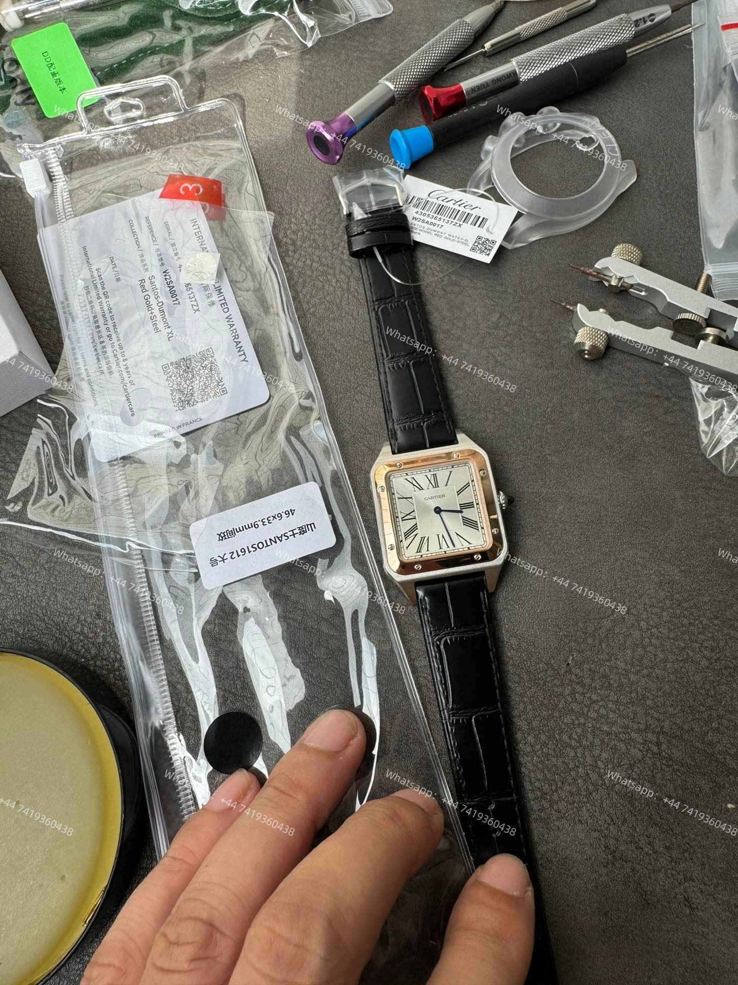 Cartier Super Clone Santos W2SA0038