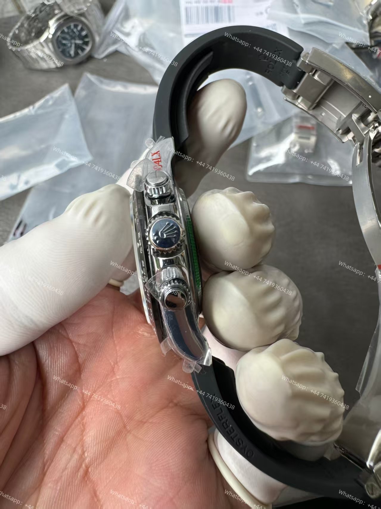 Rolex Daytona Replica Watch – M116519LN-0025 Black Diamond Dial 1:1 Super Clone 4130