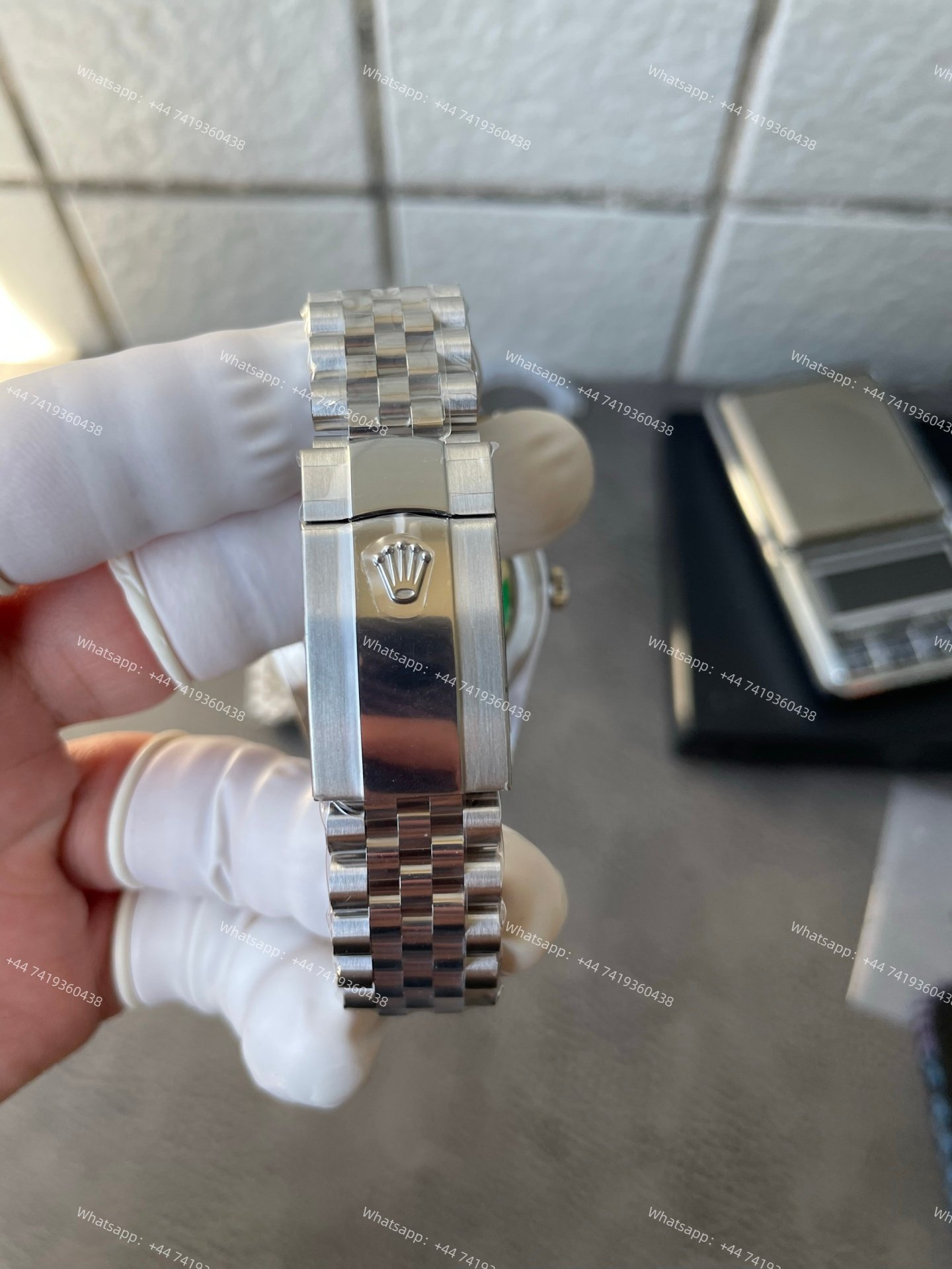 Rolex Datejust M126334-0006 1:1 Replica Grey Diamond Dial Jubilee 41MM 3235 Movement Super Clone Watch