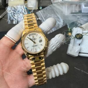 Rolex Day-Date M228238-0071 1:1 Replica White Dial 40MM 3255 Movement Presidential Bracelet Super Clone Watch
