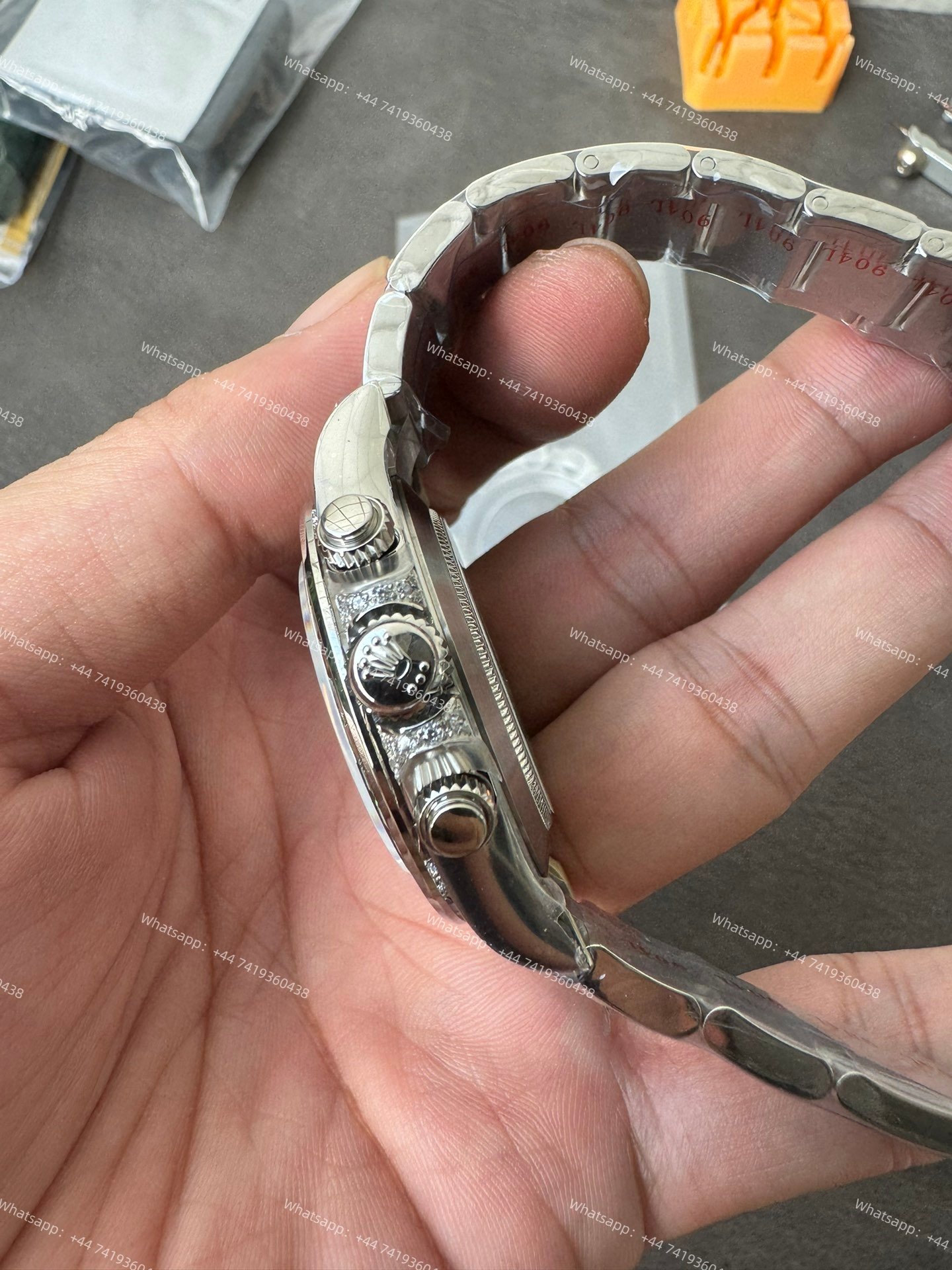 Rolex Daytona 116599RBOW Rainbow Bezel 1:1 Replica – Black Diamond Dial Super Clone 4130