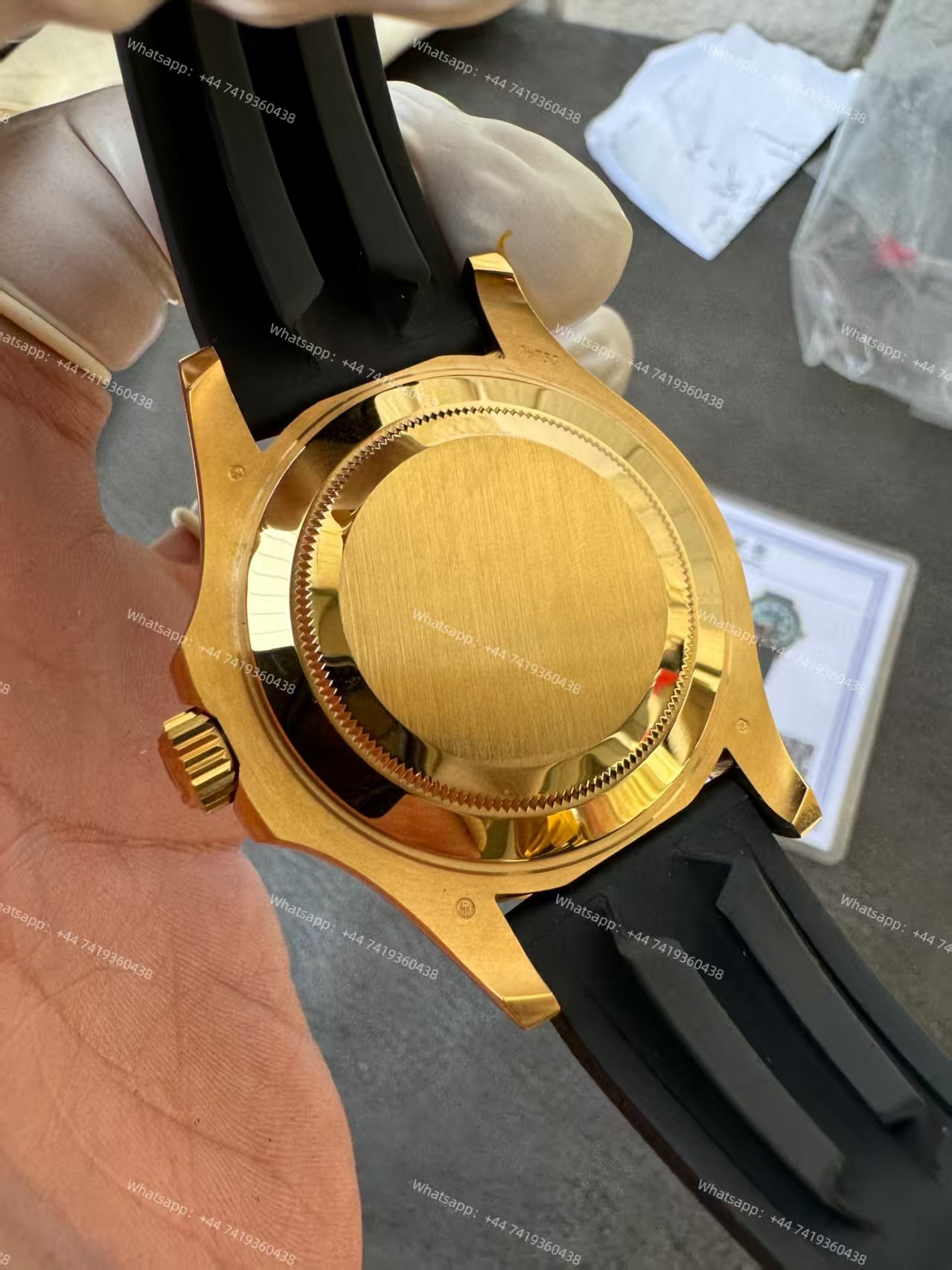 Rolex Yacht-Master 226658 1:1 Replica 18K Gold Plated 42MM 3235 Movement Super Clone Watch