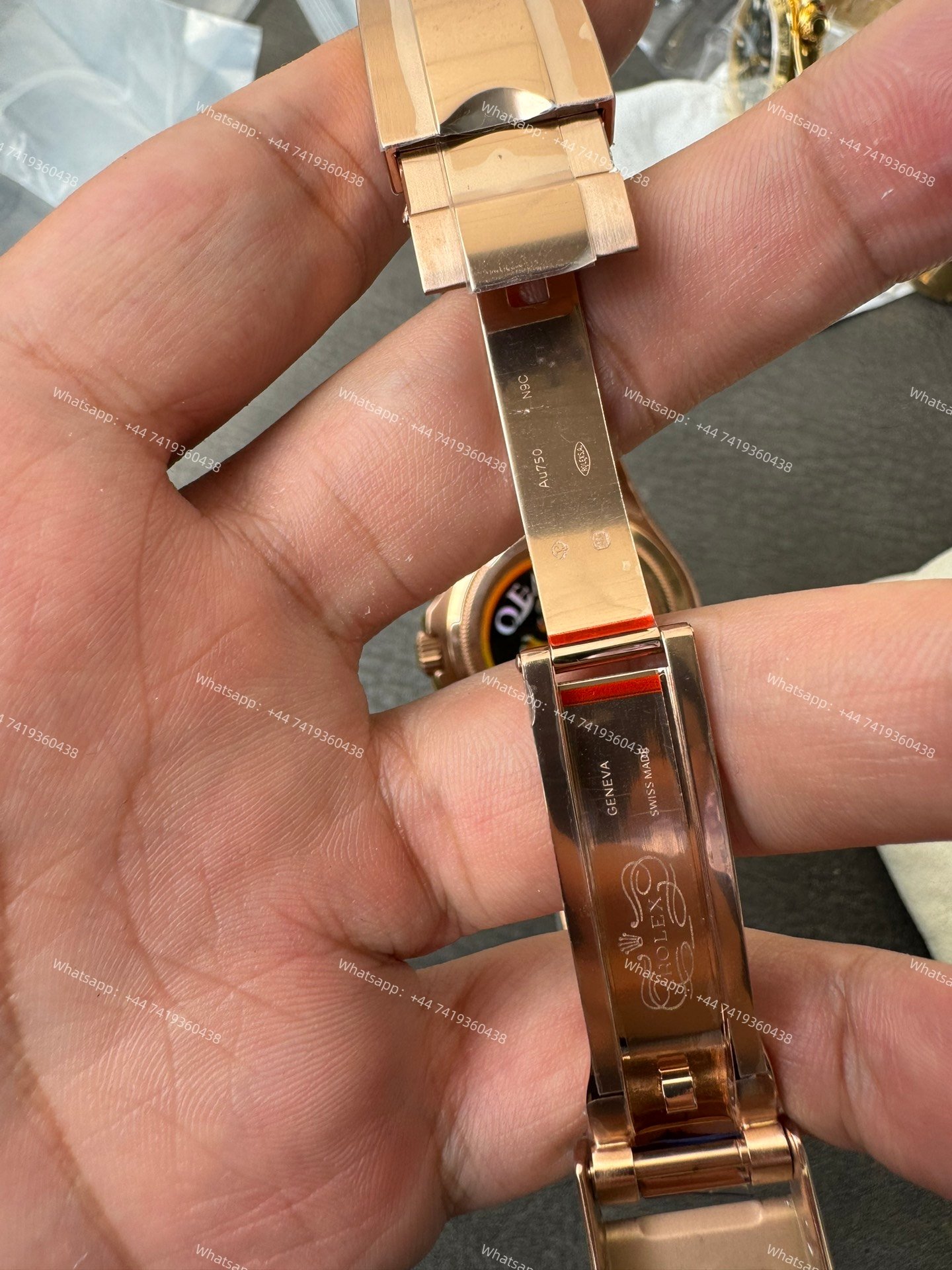 Rolex Super Clone Daytona M126505-0003 Rose Gold Dial 4131 Movement