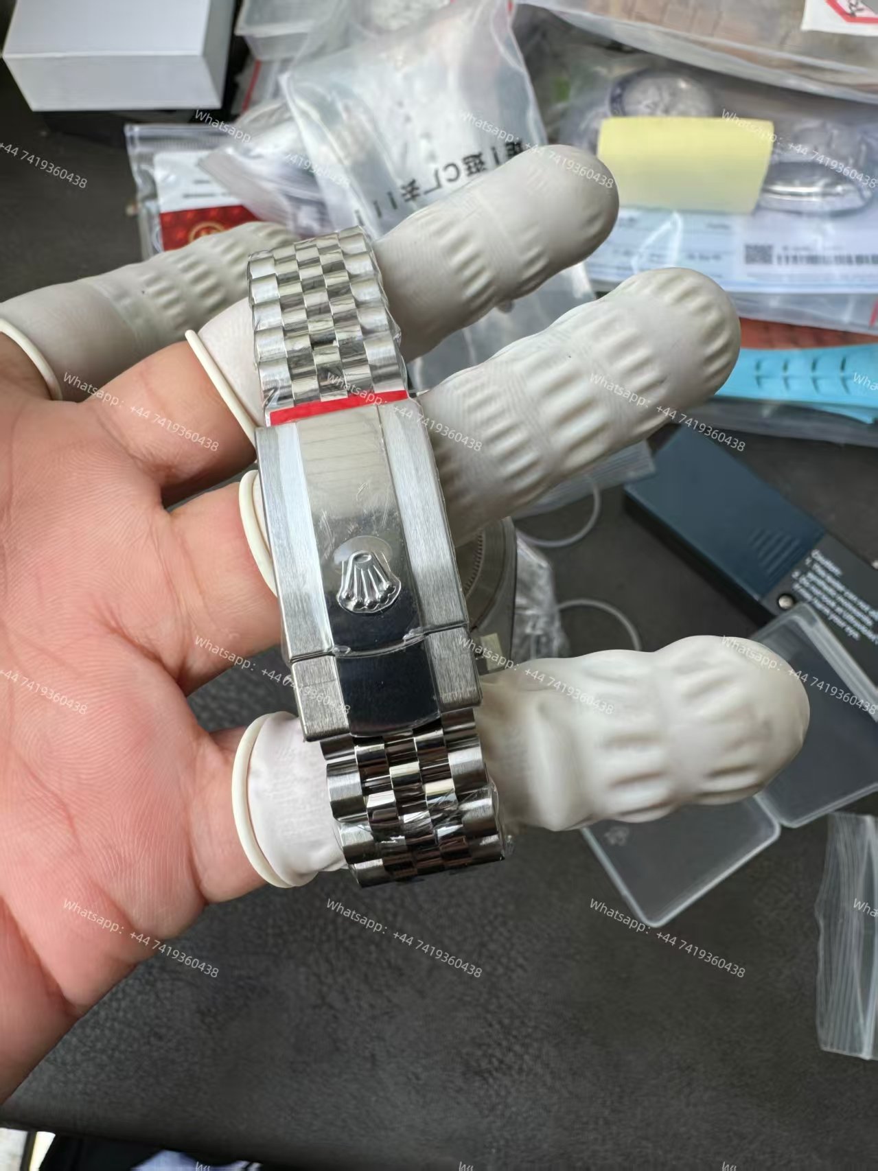 Rolex Datejust M126334-0020 1:1 Replica Mother of Pearl Diamond Dial Jubilee 41MM 3235 Movement Super Clone Watch