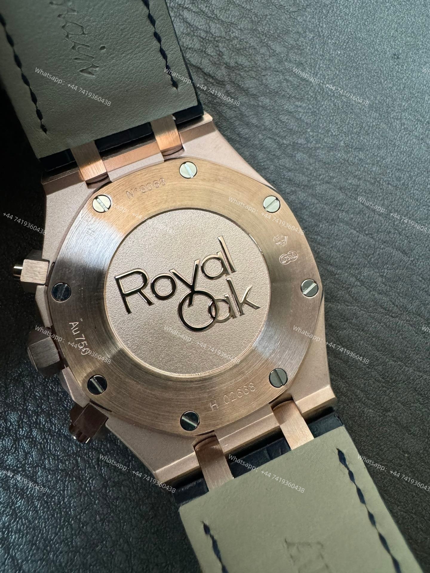 Audemars Piguet Super Clone Royal Oak Rose Gold Blue Dial 26331OR Chronograph