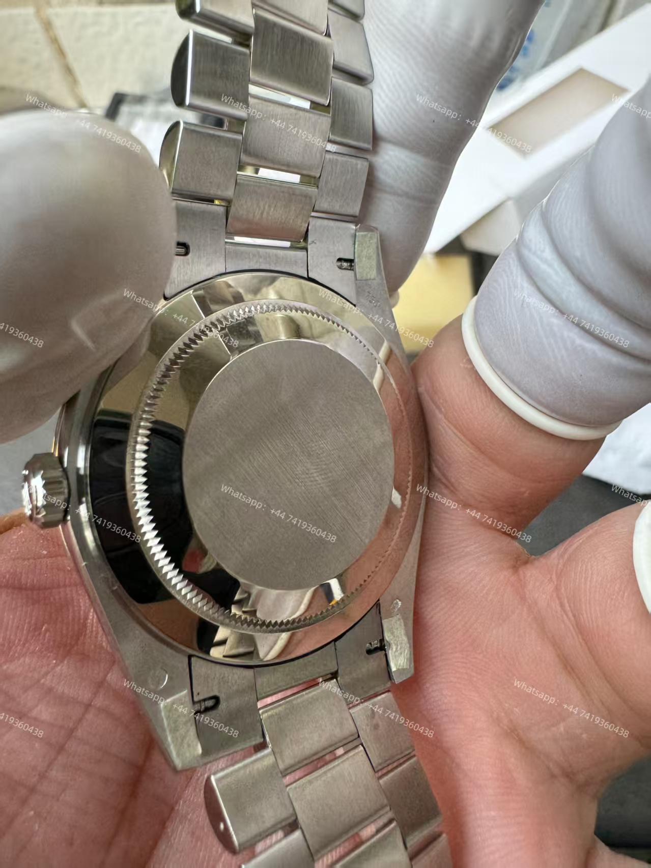 Rolex Day-Date m128239-0019 Moissanite Rainbow Diamond Dial Presidential bracelet 3255 Movement (36mm) Best Super Clone