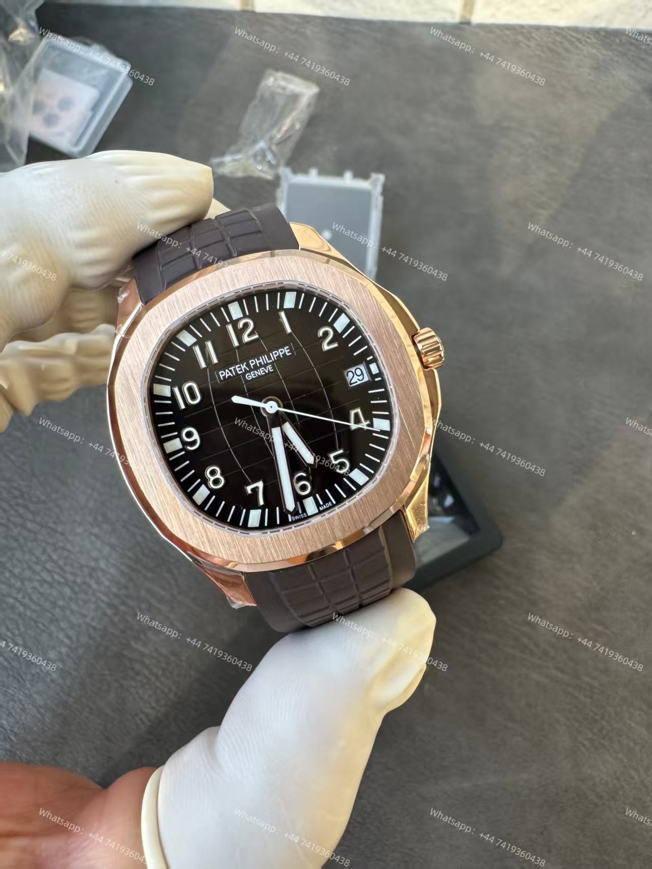 Patek Super Clone Philippe Super Clone Aquanaut 5167R-001 Rose Gold 40MM