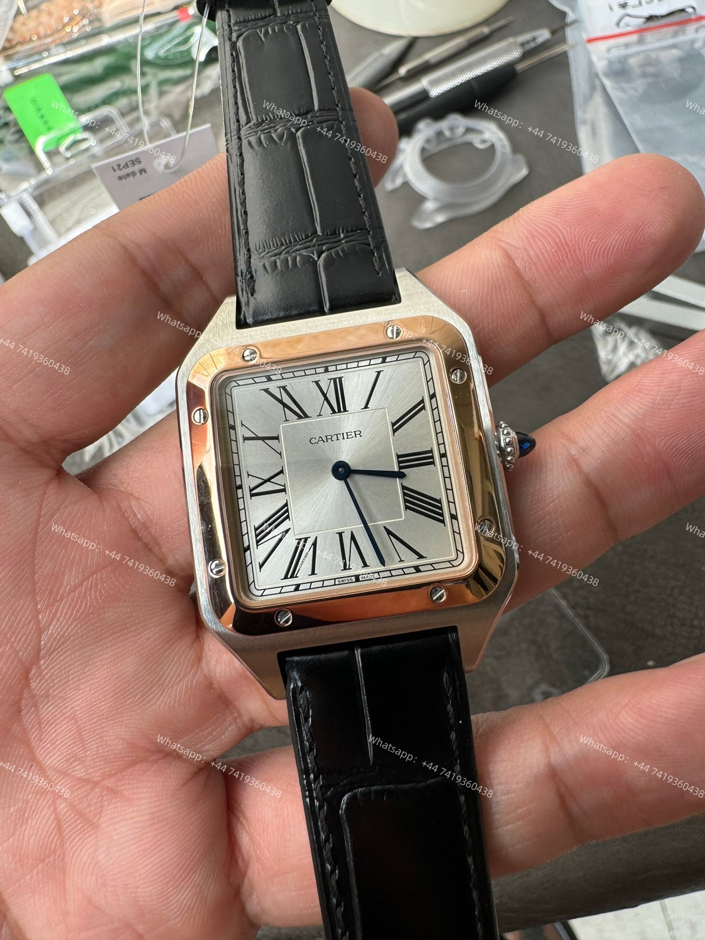 Cartier Super Clone Santos W2SA0038