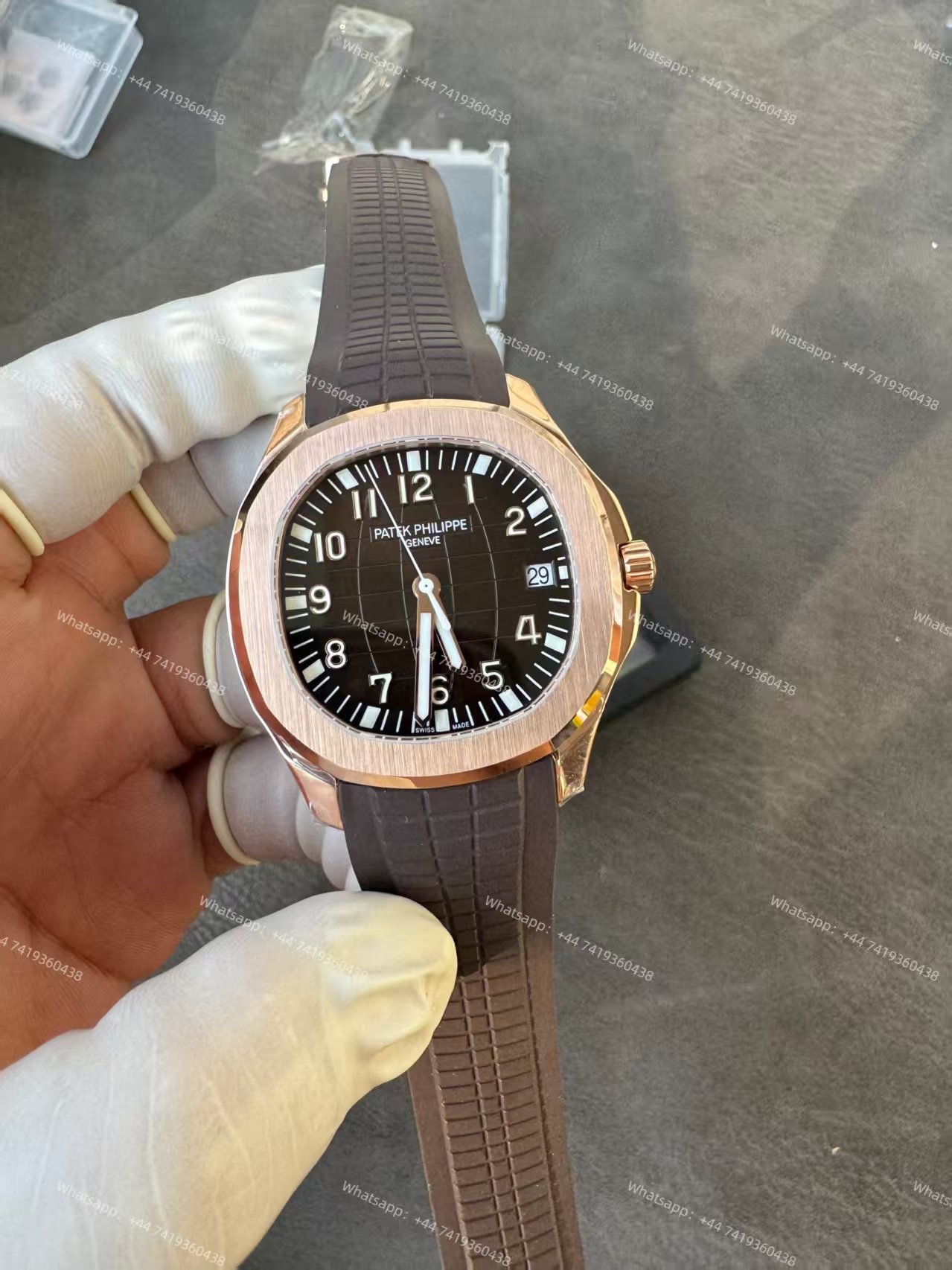 Patek Super Clone Philippe Super Clone Aquanaut 5167R-001 Rose Gold 40MM