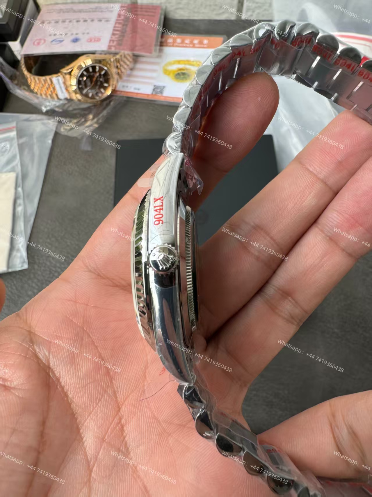 Rolex Day-Date m228239-0055 Meteorite White Dial President bracelet 3255 Movement  (40mm) Best Super Clone