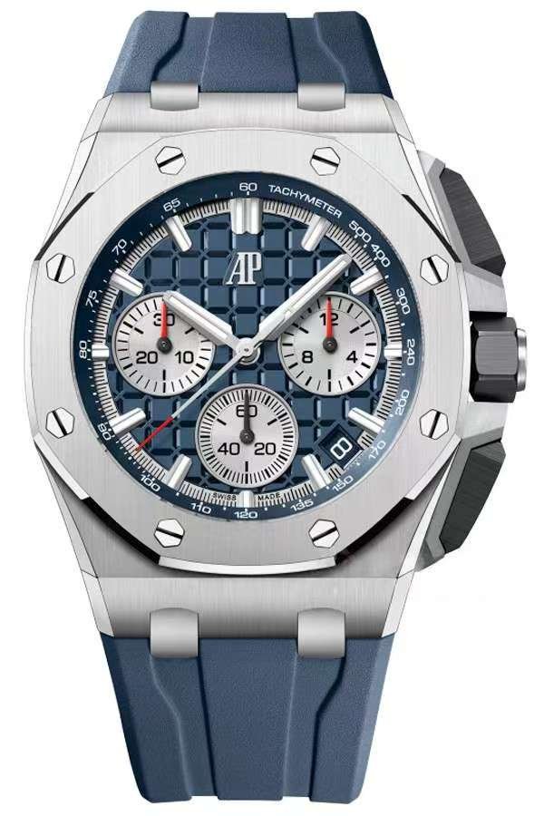Audemars Piguet Super Clone Royal Oak Offshore Blue Dial 26420 Chronograph 43mm
