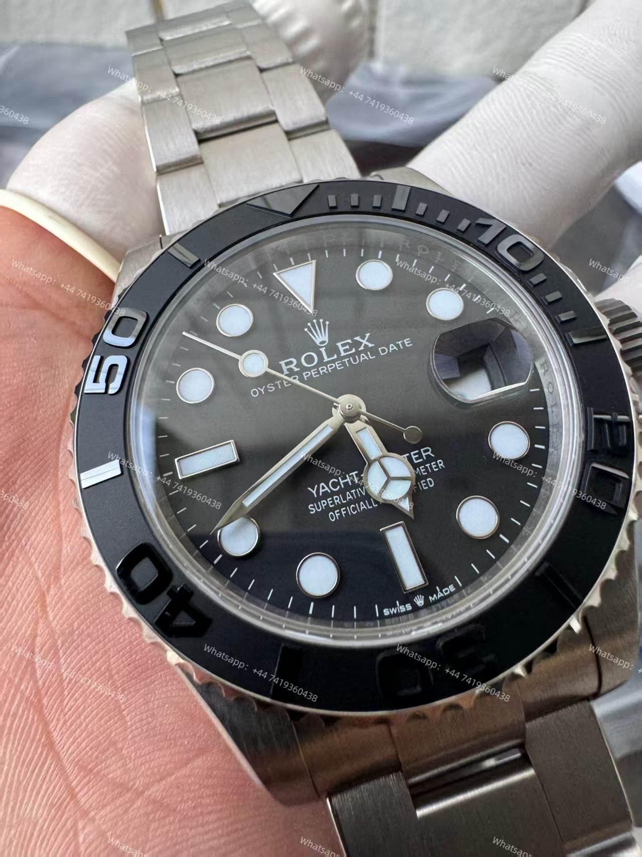 Rolex Yacht-Master M226627-0001 1:1 Replica 42MM Titanium 3235 Movement Super Clone Watch