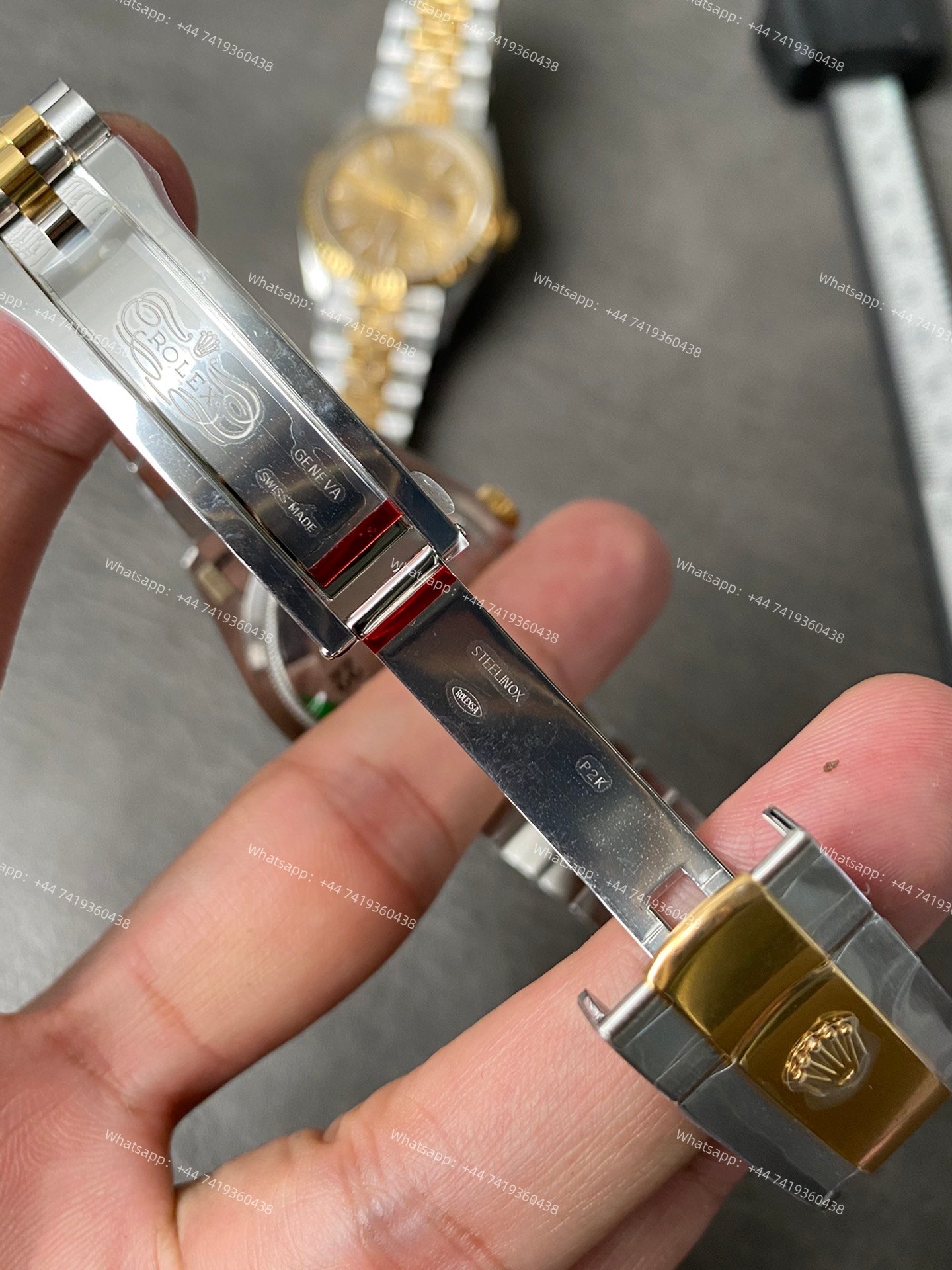 Rolex Datejust M126233-0045 1:1 Replica Water Ripple Diamond Gold Dial Jubilee 36MM 3235 Movement Super Clone Watch