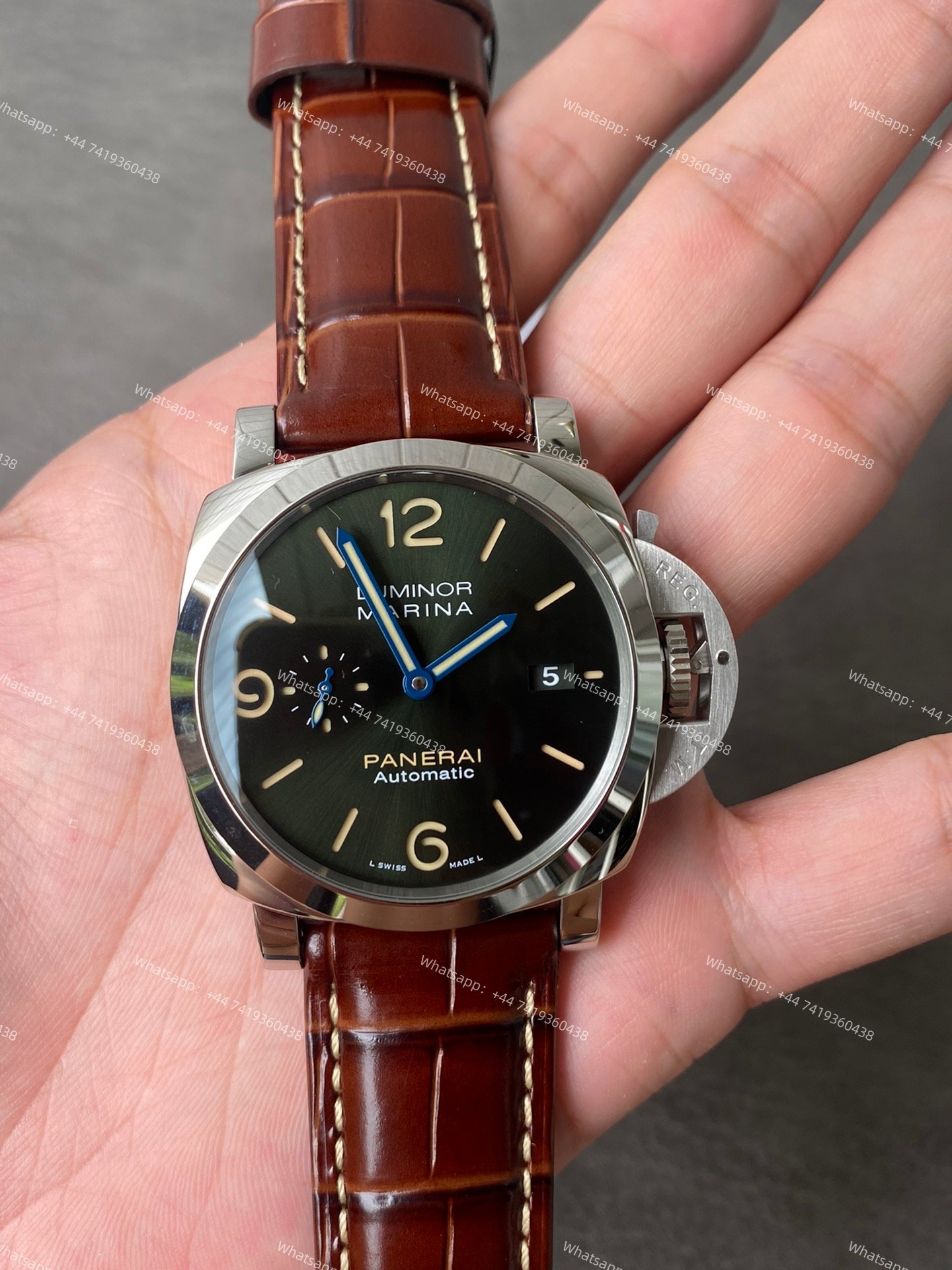 Panerai Super Clone Luminor Marina PAM01116 Green Dial 44MM