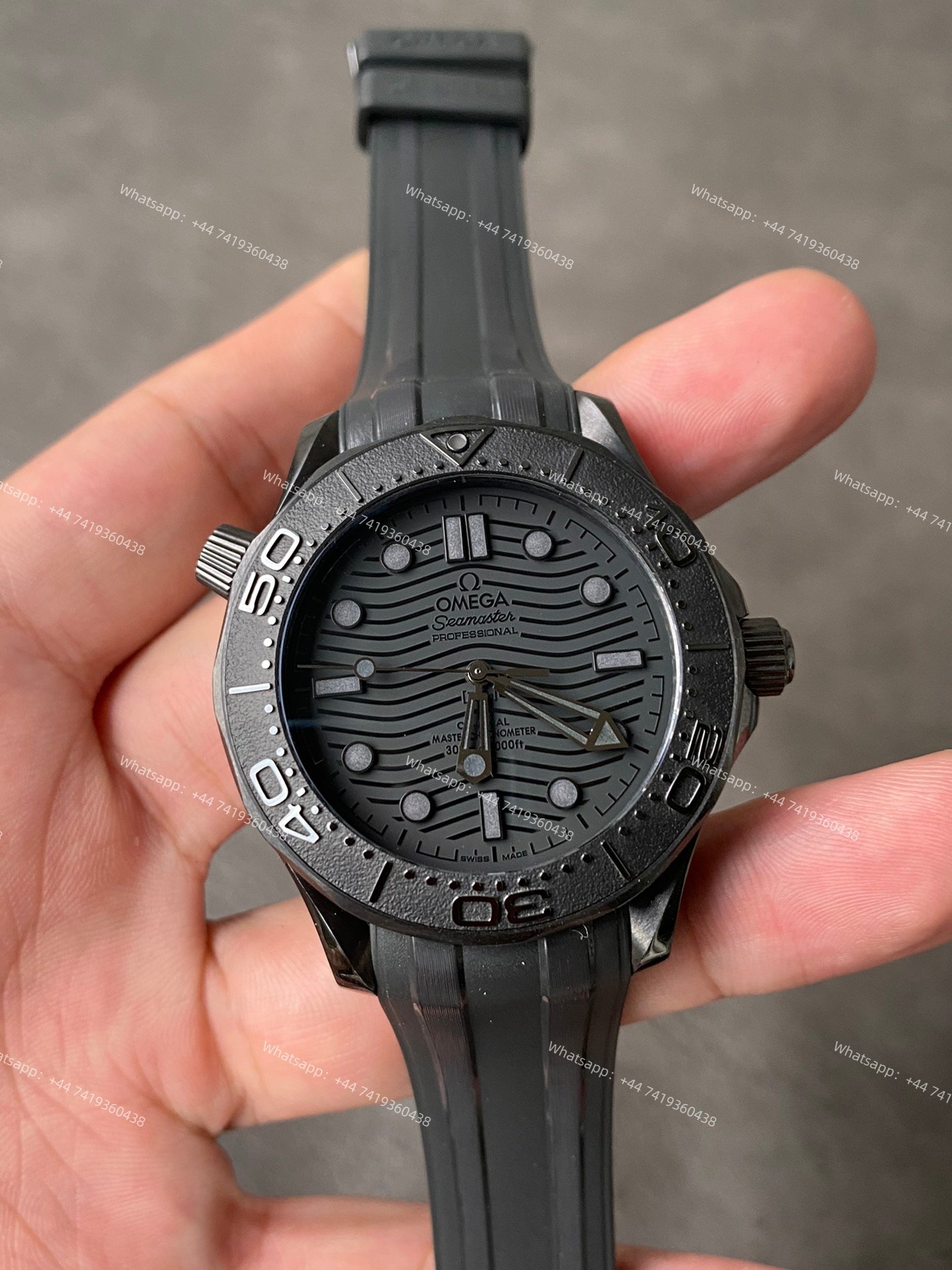 Omega Super Clone Seamaster Diver 300M 43.5MM 210.92.44.20.01.003