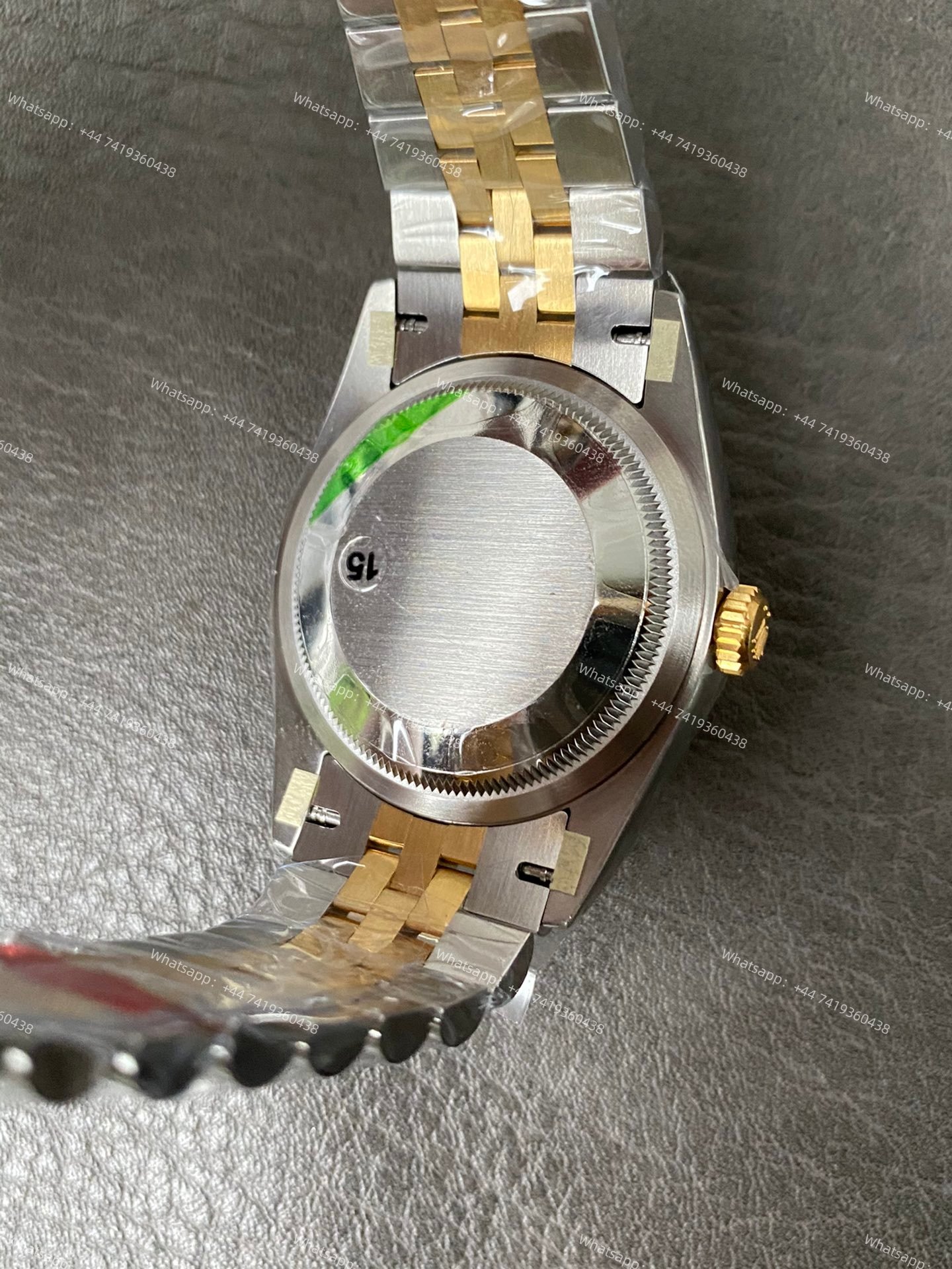 Rolex Datejust M126233-0039 1:1 Replica Water Ripple Gold Dial Jubilee 36MM 3235 Movement Super Clone Watch