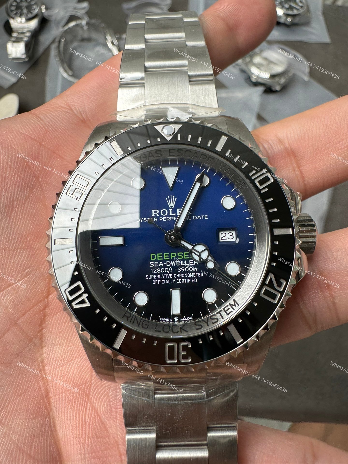 Rolex Deepsea Sea-Dweller M126660-0002 1:1 Replica D-Blue Dial 44MM 3235 Movement Super Clone Watch