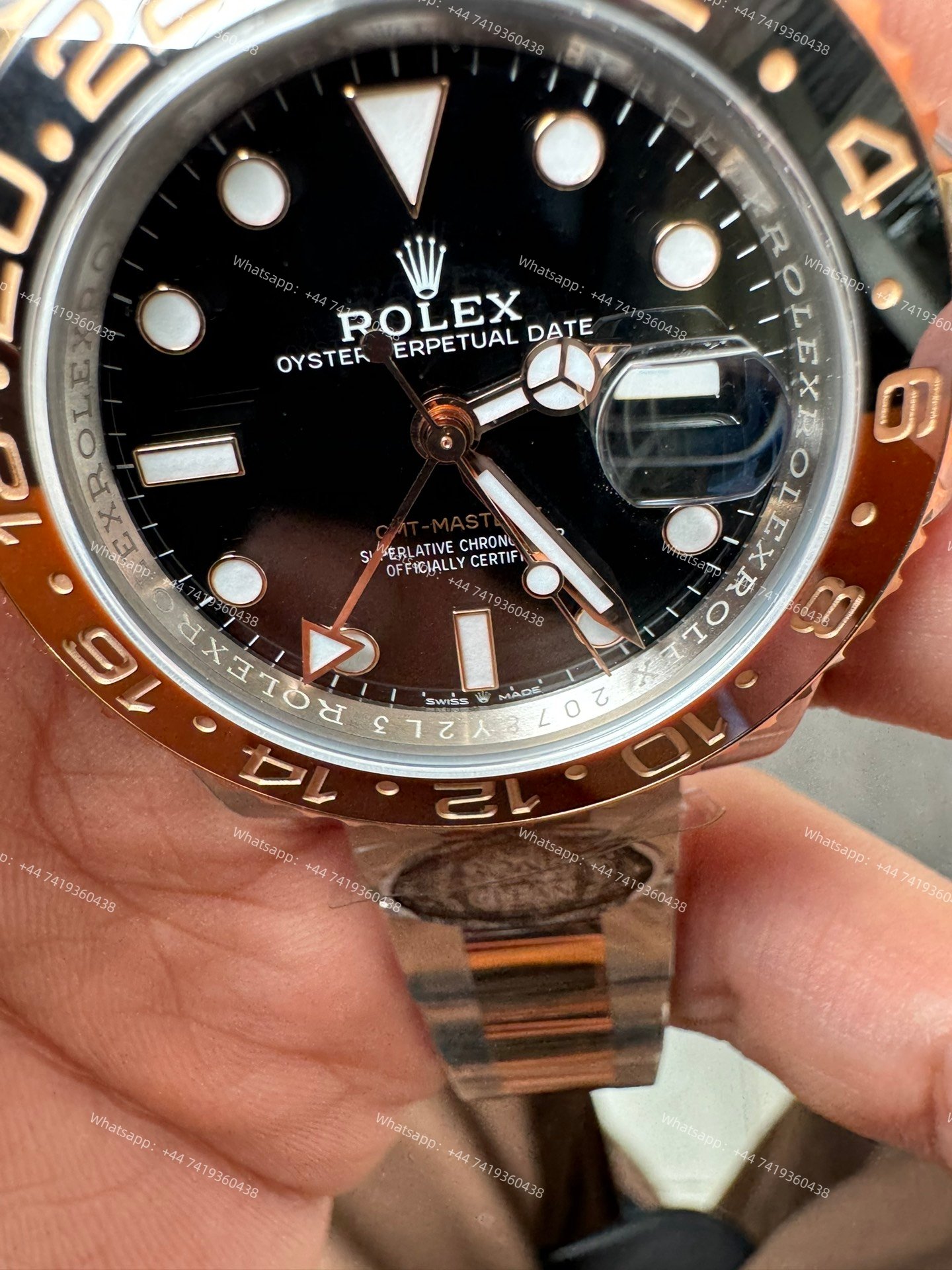 Rolex Rootbeer GMT Master II 1:1 Replica – M126711CHNR Oyster 3285 Movement Super Clone Watch