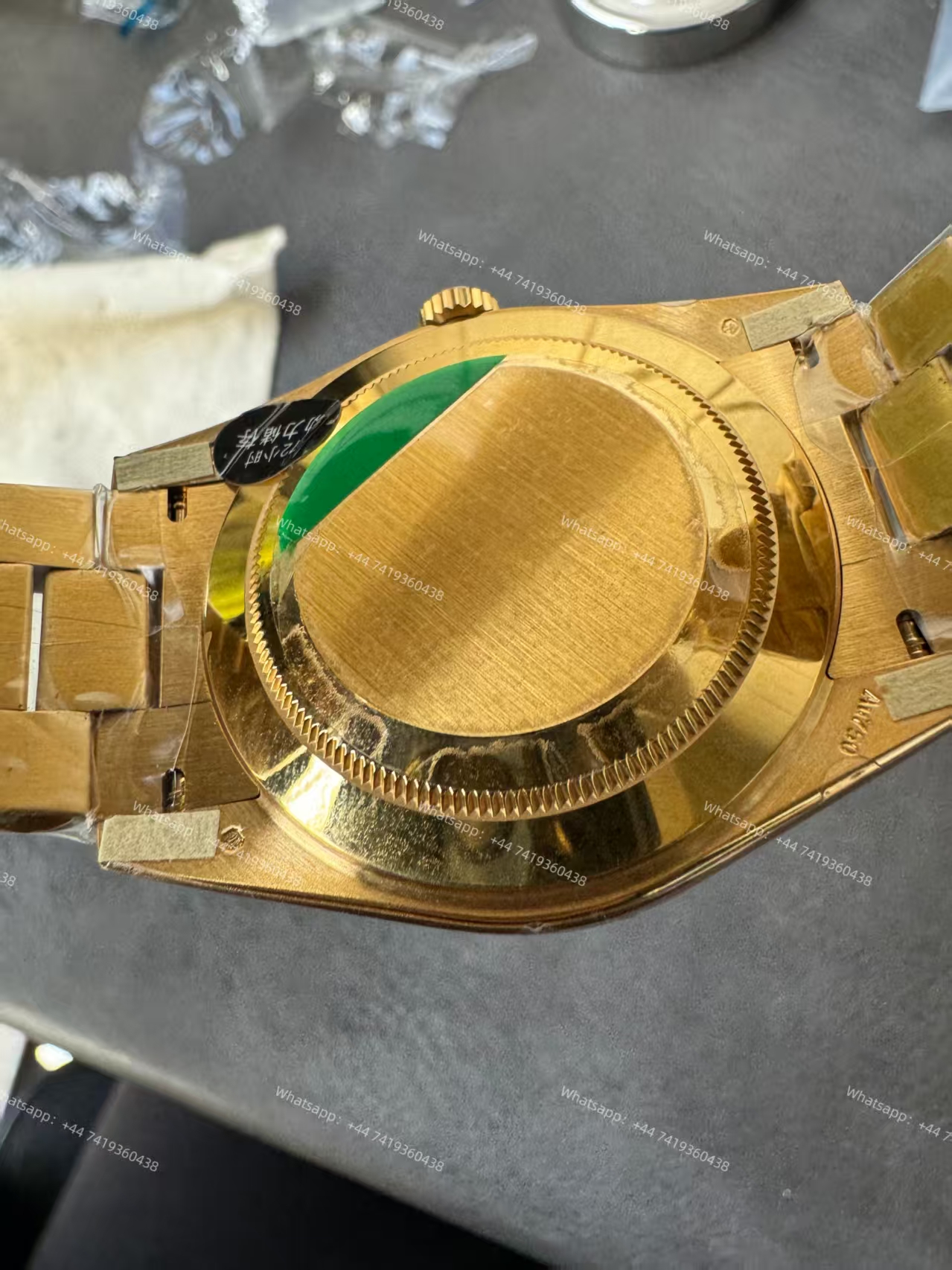 Rolex Day-Date M228238-0006 Gold dial Presidential bracelet 3255 Movement  (40mm) Best Super Clone