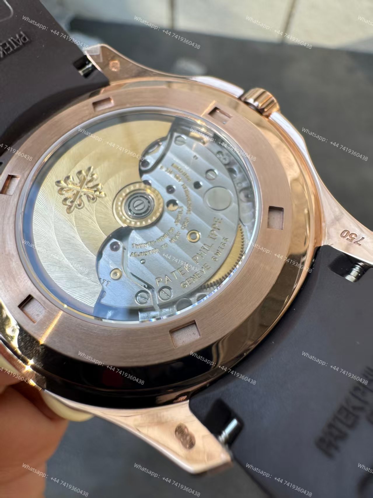 Patek Super Clone Philippe Super Clone Aquanaut 5167R-001 Rose Gold 40MM