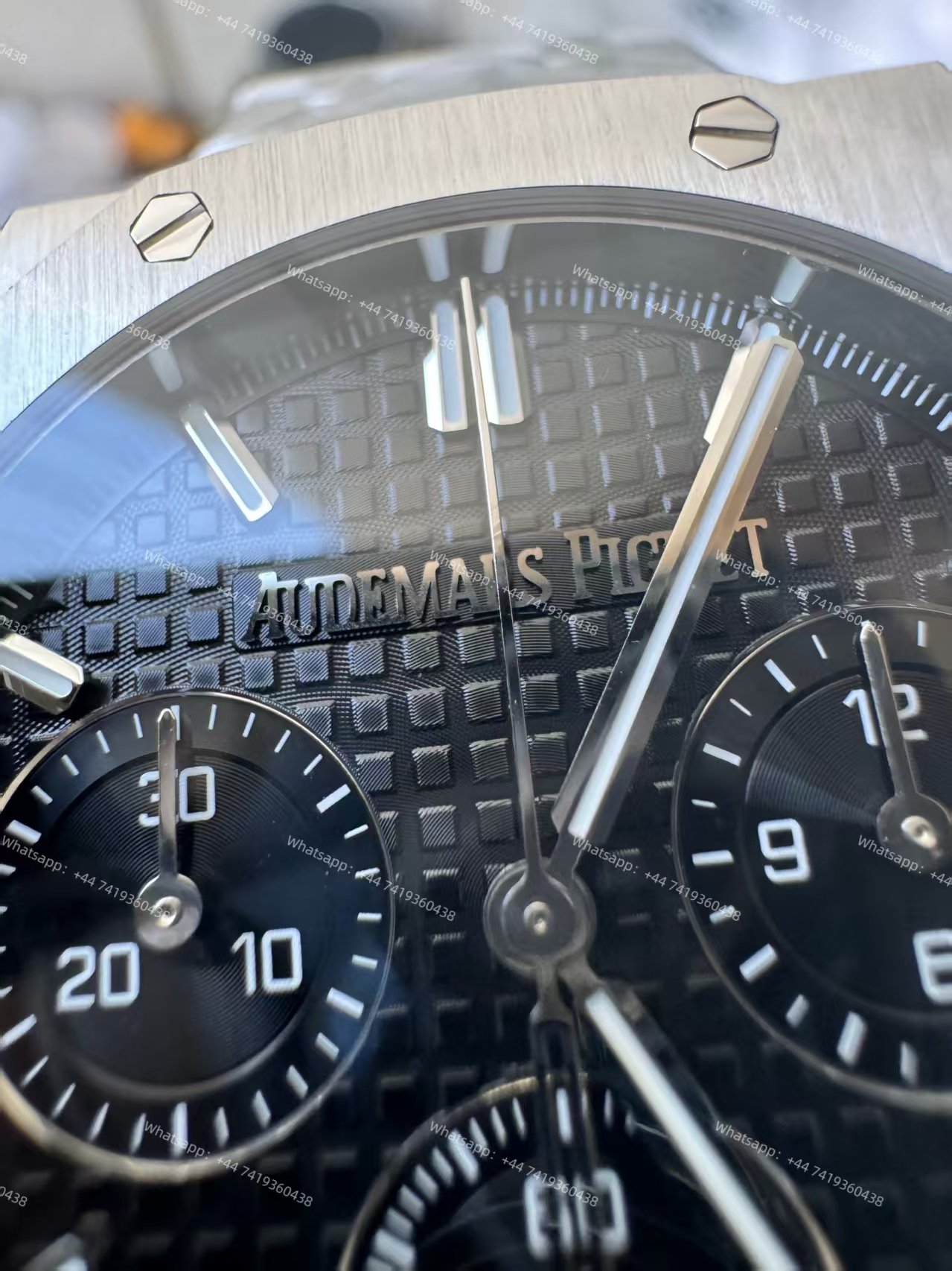 Audemars Piguet Super Clone Royal Oak Black Dial 26240 Chronograph 41mm Cal.4401