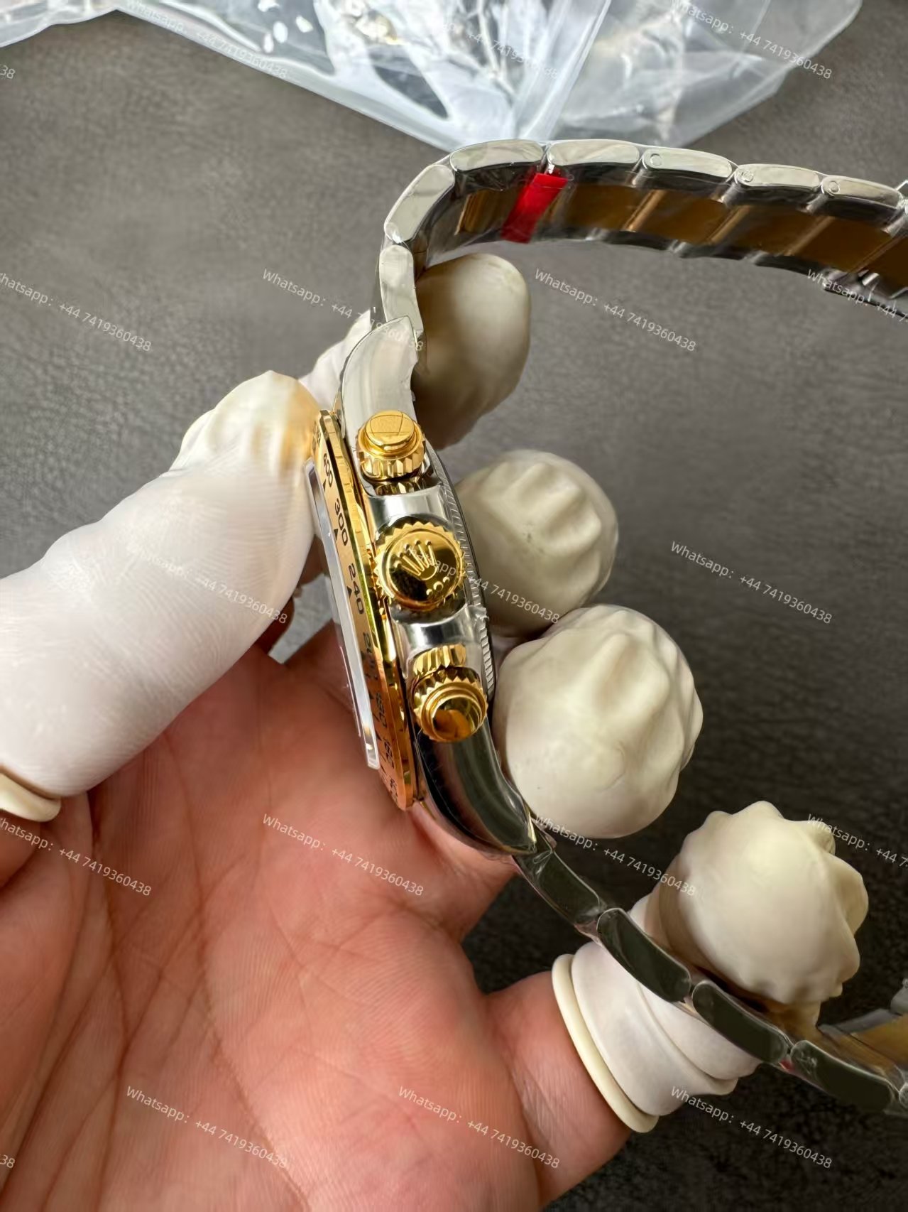 Rolex Super Clone Daytona M126503-0001 White Dial Two-Tone 4131 Movement