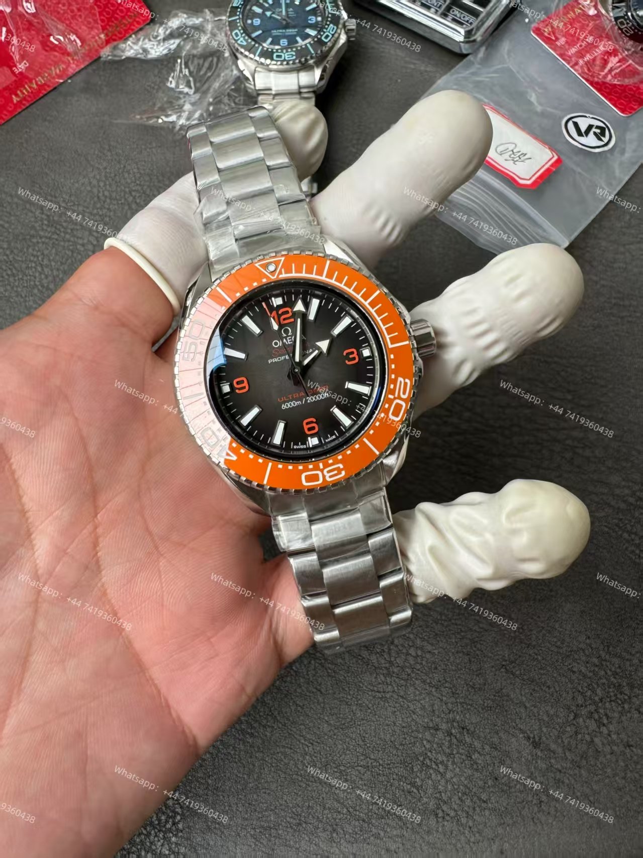 Omega Super Clone Seamaster Ocean Planet 6000M 45.5 MM 215.30.46.21.06.001