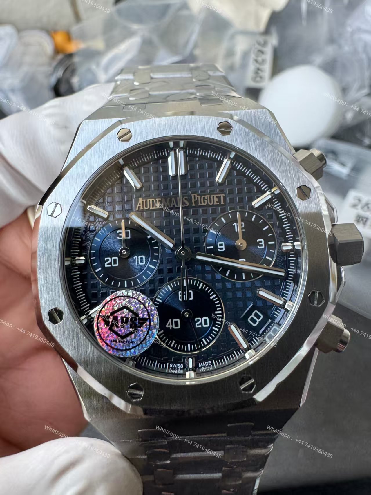 Audemars Piguet Super Clone Royal Oak Blue Dial 26240 Chronograph 41mm Cal.4401