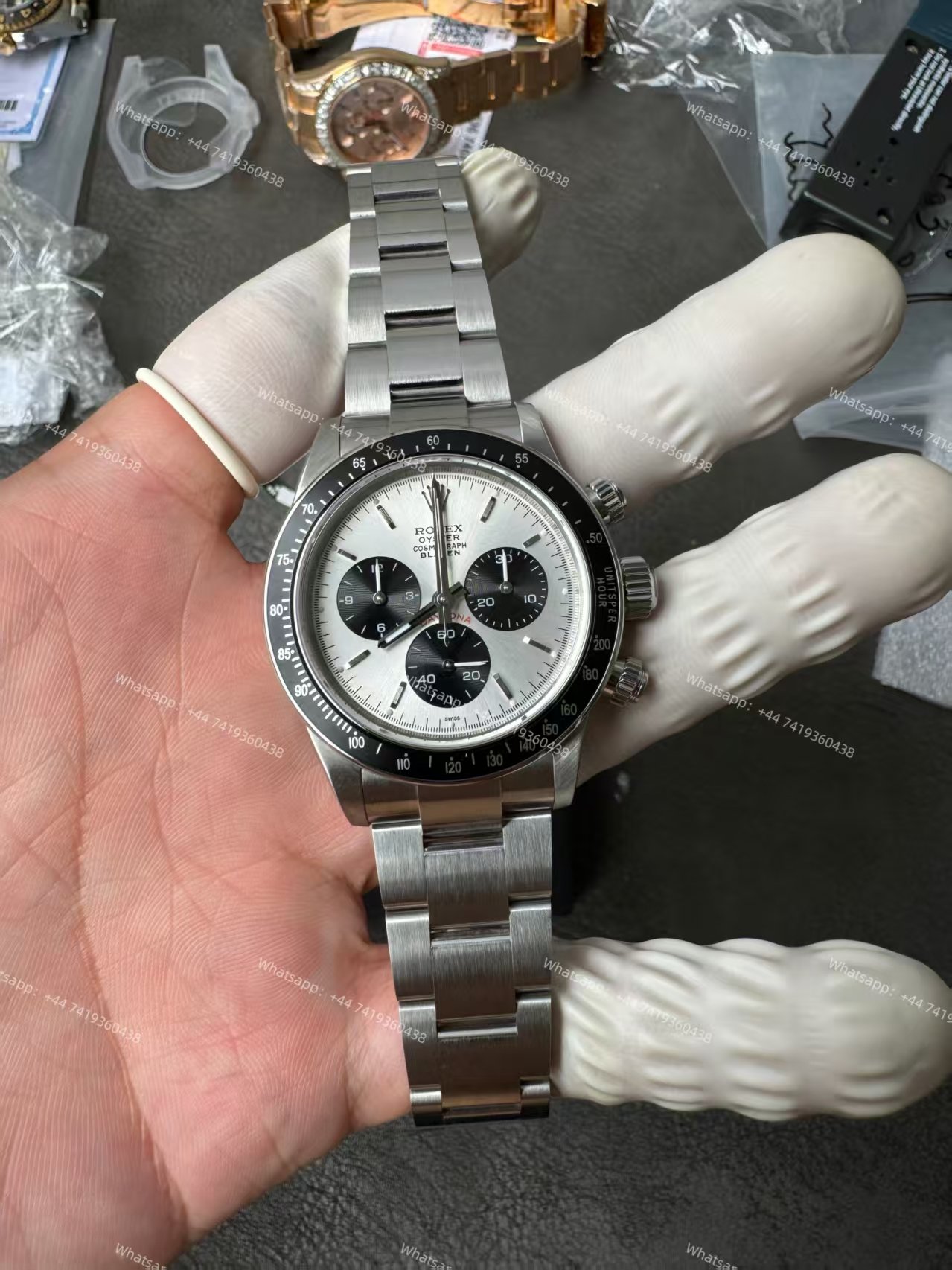 Rolex Daytona 116500 Panda Customization Blaken Paul Newman 4130 Movement Best Super Clone